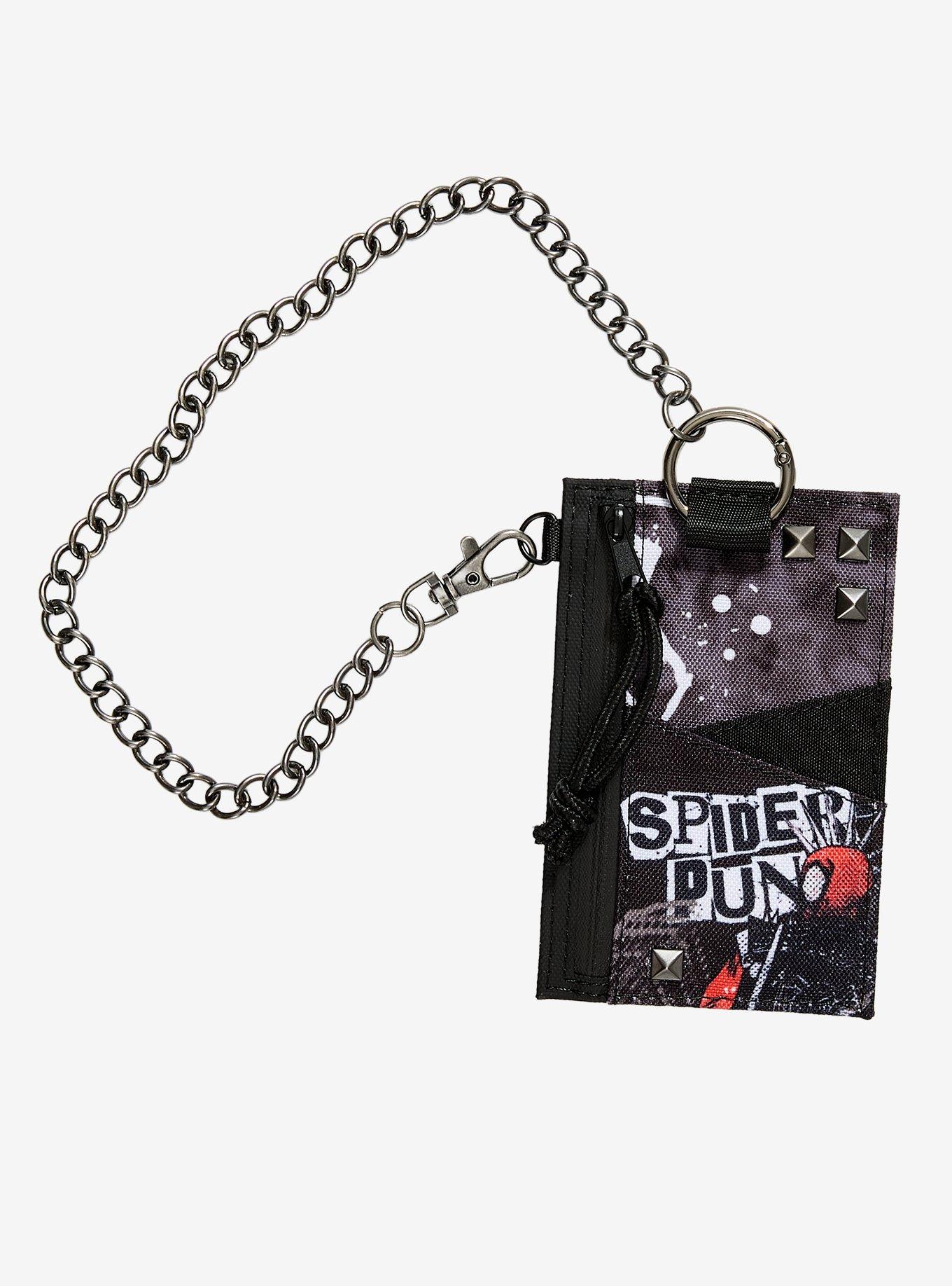 Marvel Spider-Man: Across The Spider-Verse Spider-Punk Chain Wallet, , hi-res
