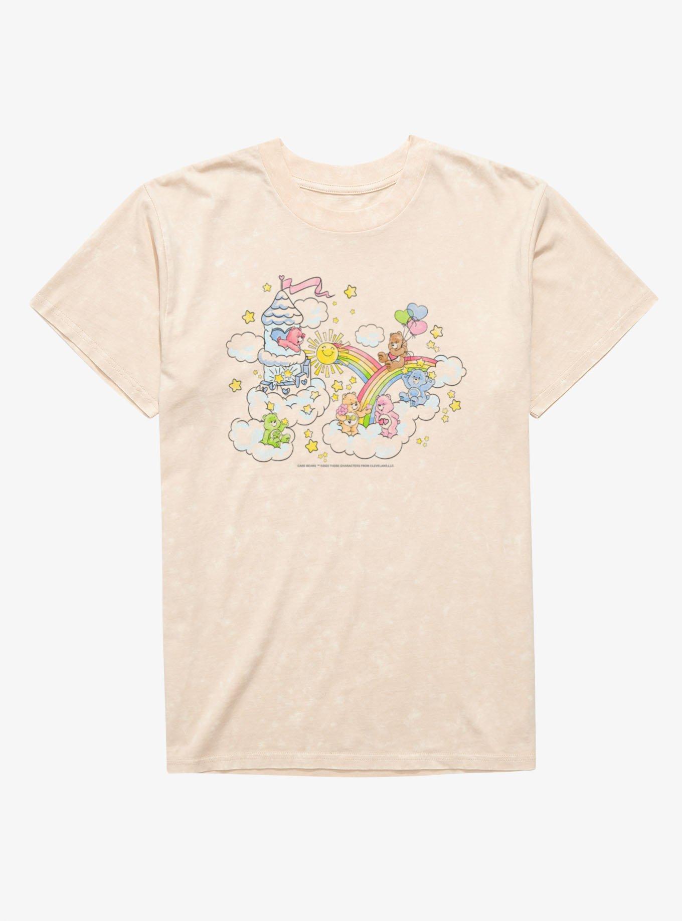 Care Bears Care-A-Lot Castle Playtime Mineral Wash T-Shirt, , hi-res
