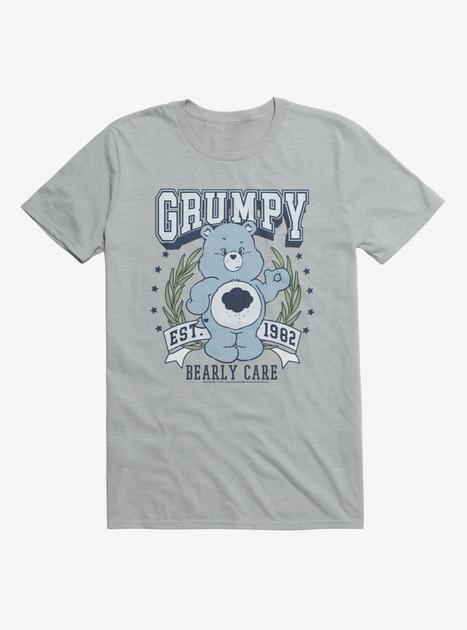 Care Bears Grumpy Bear Est 1982 Bearly Care T-Shirt - GREY | Hot Topic