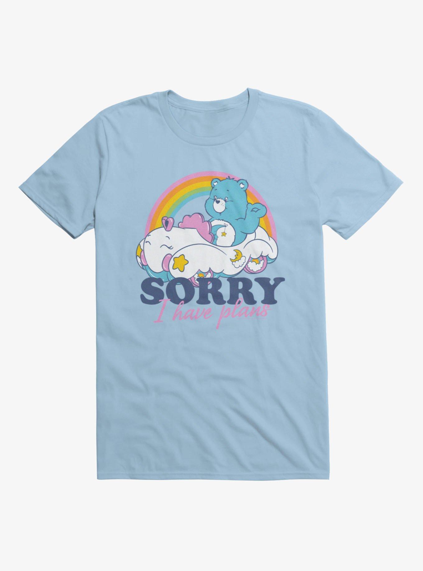 Care Bears Bedtime Bear Sorry I Have Plans T-Shirt
