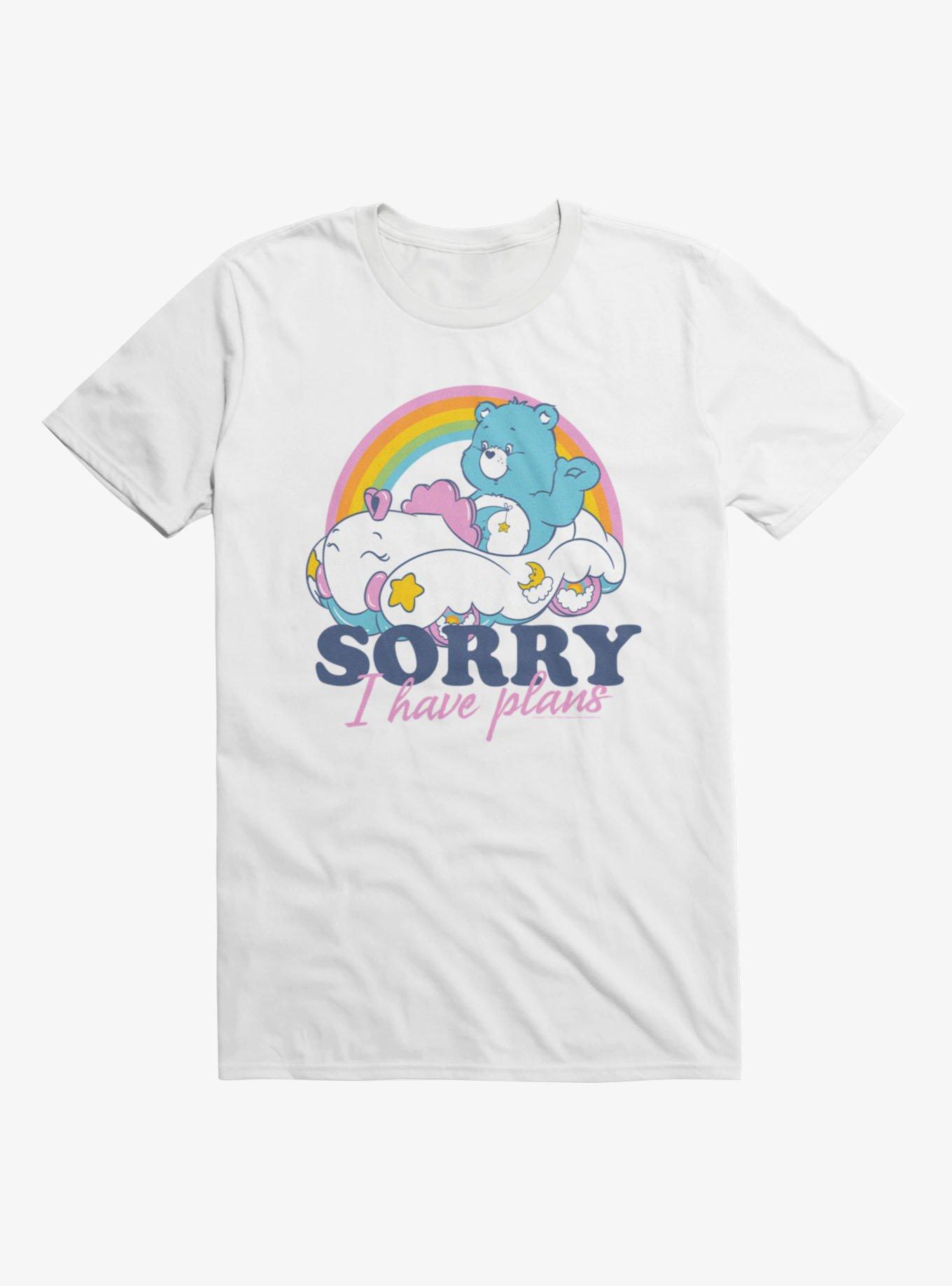 Care Bears Bedtime Bear Sorry I Have Plans T-Shirt