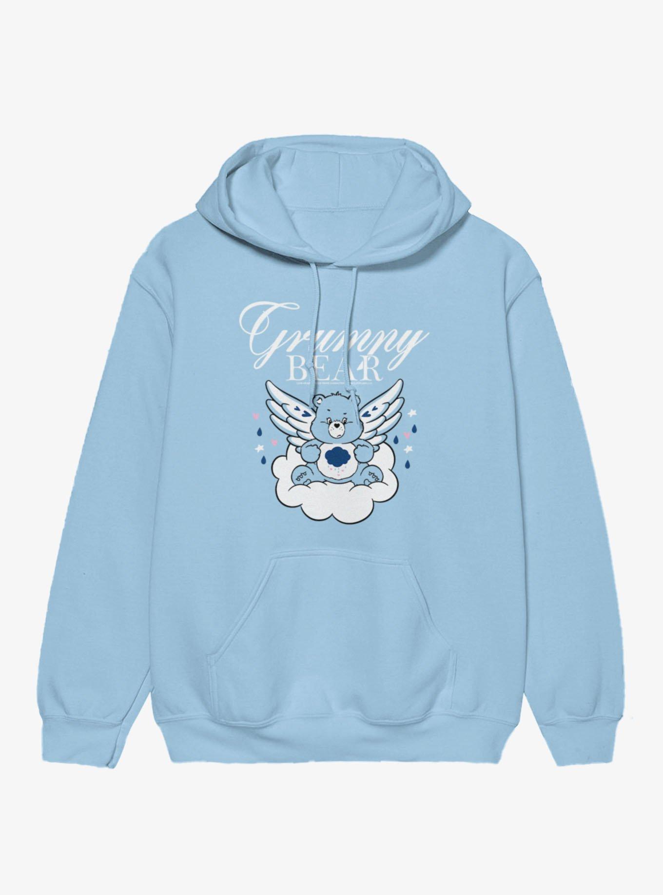 Care Bears Grumpy Bear Angel Hoodie, , hi-res