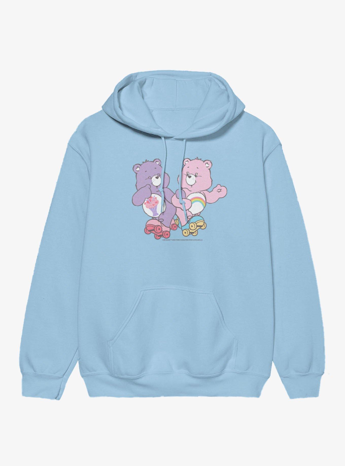 Care Bears Rainbows And Roller Skates Hoodie, , hi-res