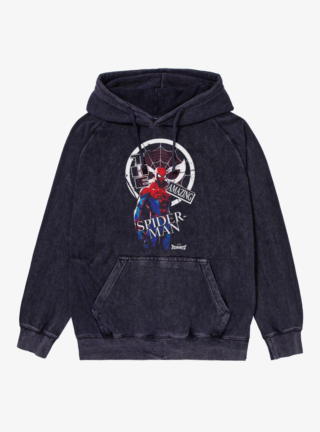 Marvel Rivals The Amazing Spider-Man Stance Mineral Wash Hoodie, , hi-res