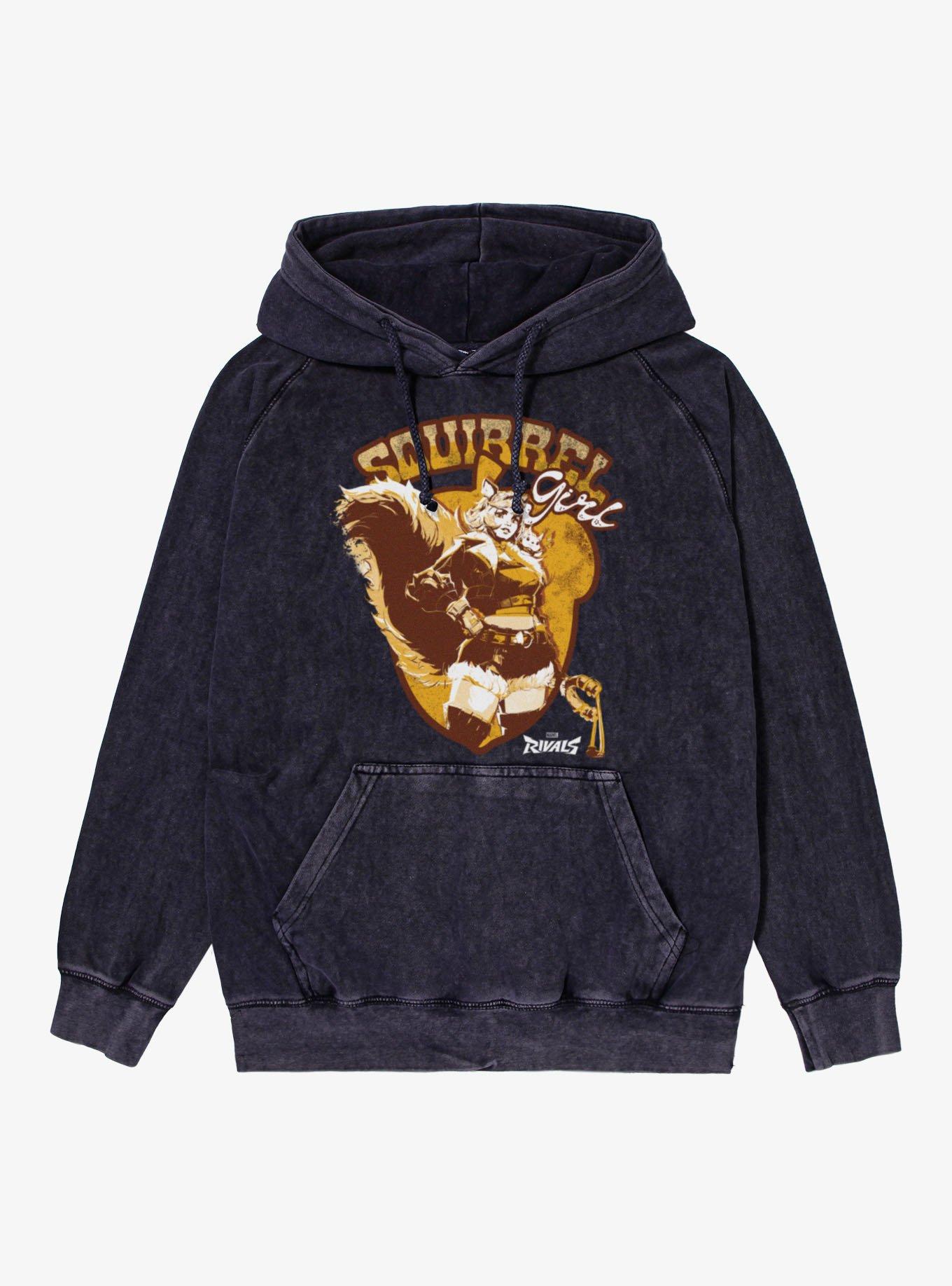 Marvel Rivals Squirrel Girl Stance Mineral Wash Hoodie, , hi-res
