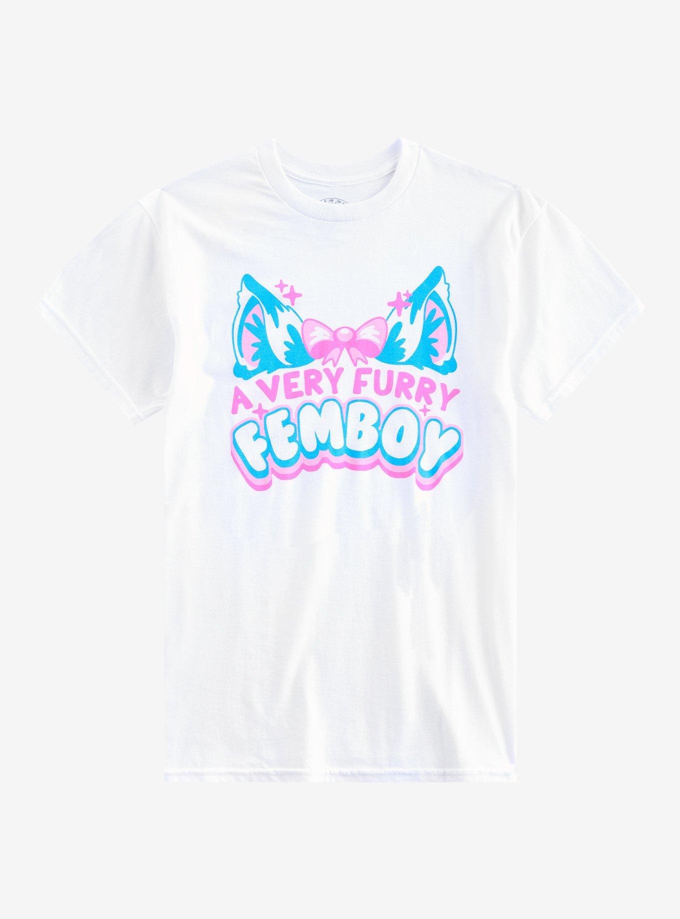 A Very Furry Femboy T-Shirt By A Ziggies, , hi-res