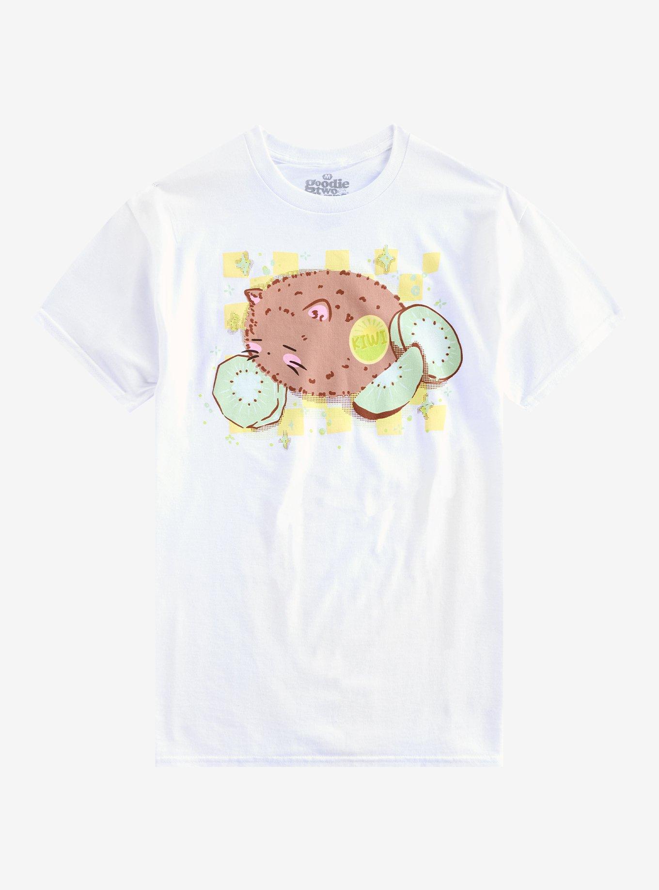 Kiwi Cat T-Shirt by Goodie Two Sleeves, , hi-res
