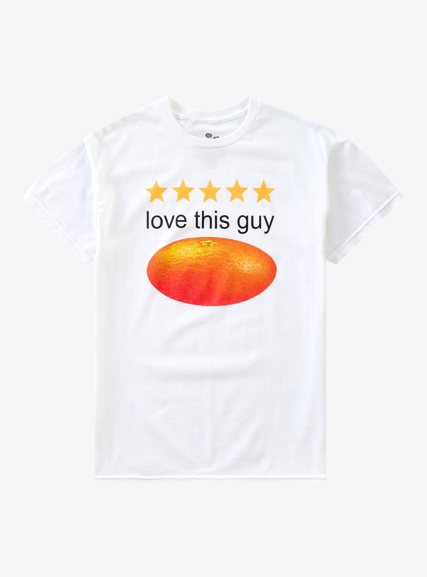 Love This Guy Orange Stars T-Shirt By Goodie Two Sleeves, , hi-res