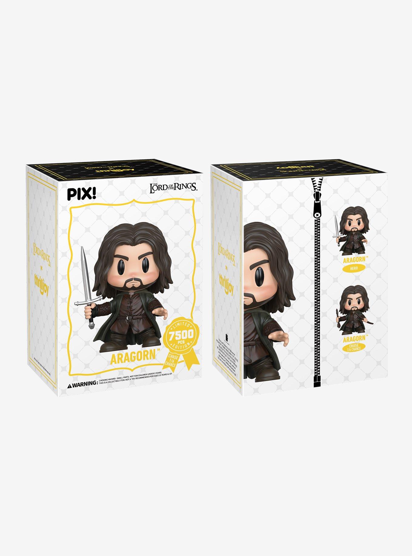 Thrilljoy The Lord of The Rings Pix! Aragorn Vinyl Figure, , hi-res