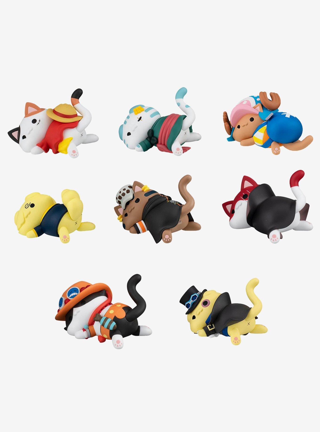 Megahouse One Piece Mega Cat Project Nyan Piece Nyan Sticky Kitties Blind Box Figure, , hi-res