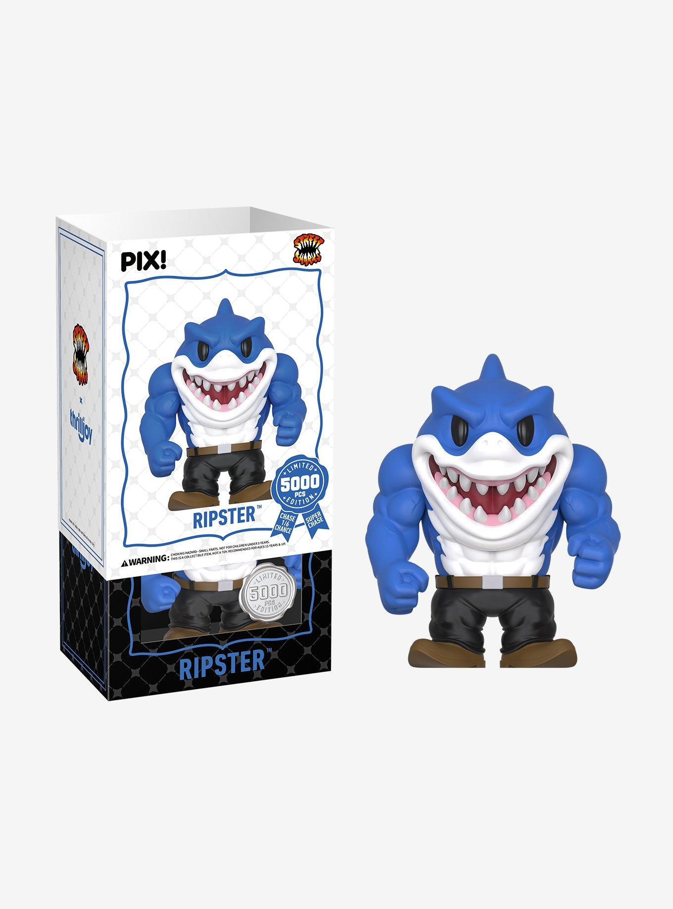 Thrilljoy Street Sharks Pix! Ripster Collectible Figure, , hi-res