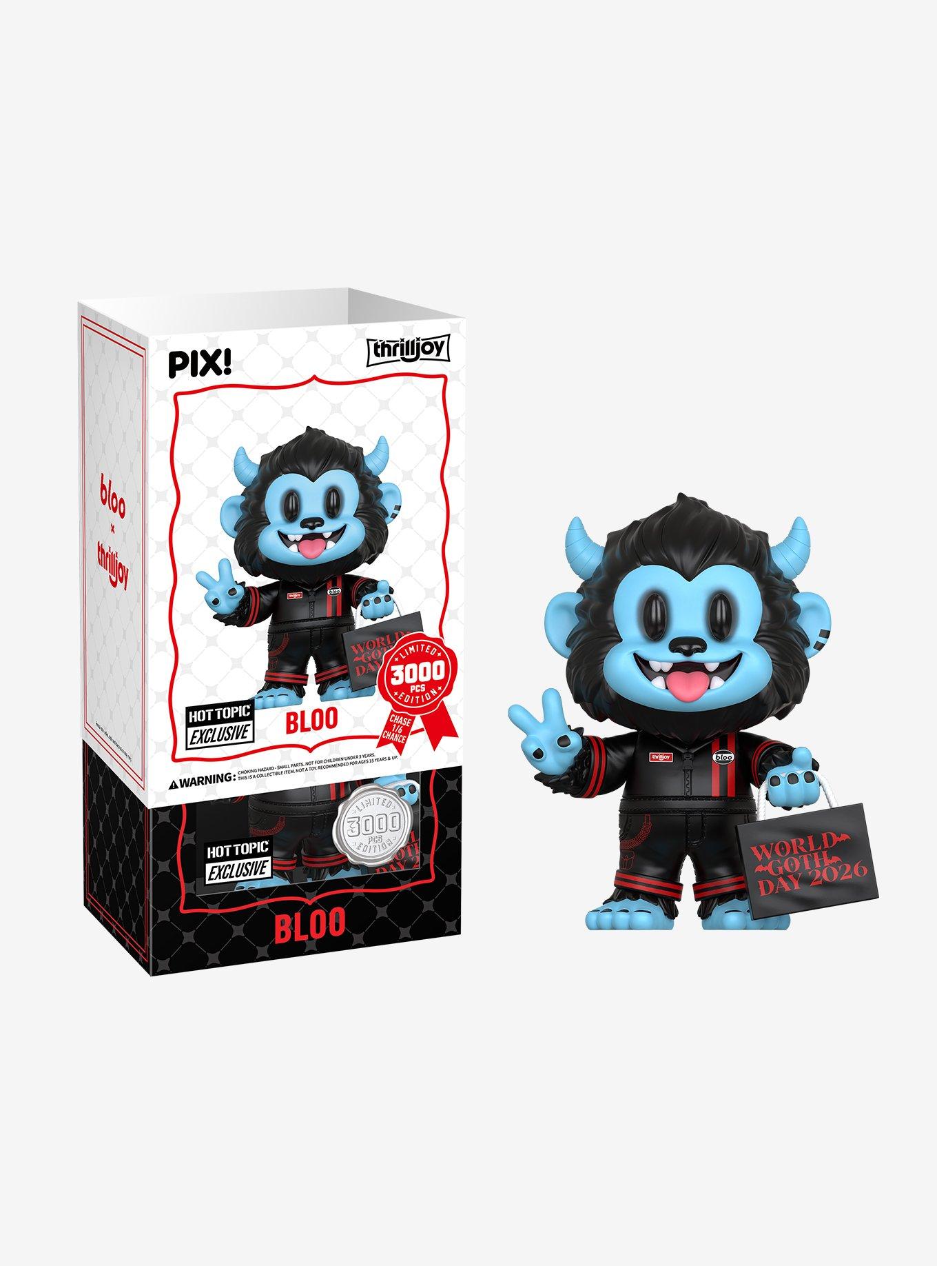 Thrilljoy Dark Bloo Pix! Collectible Figure Hot Topic Exclusive, , hi-res