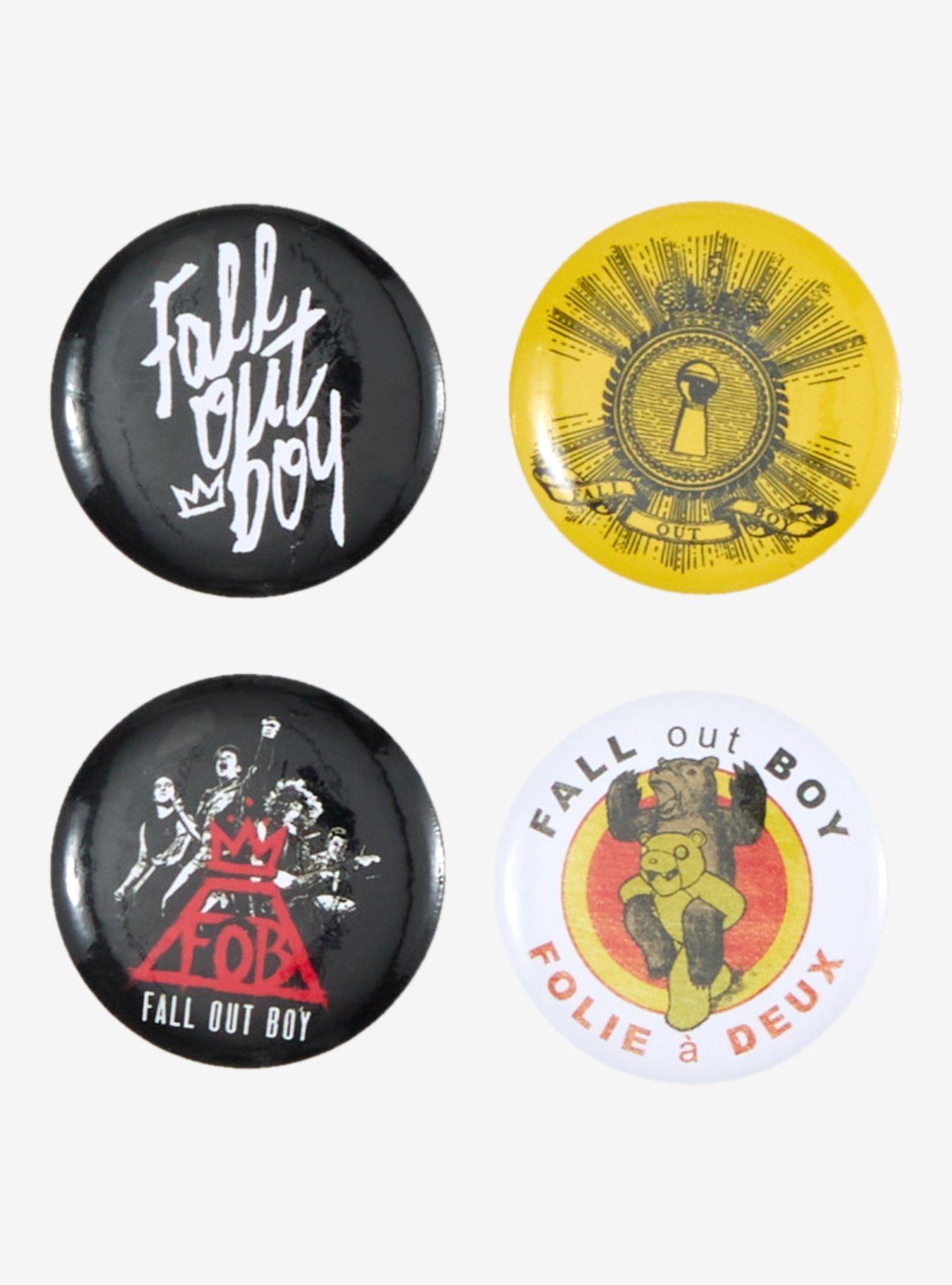 Fall Out Boy Button Set, , hi-res