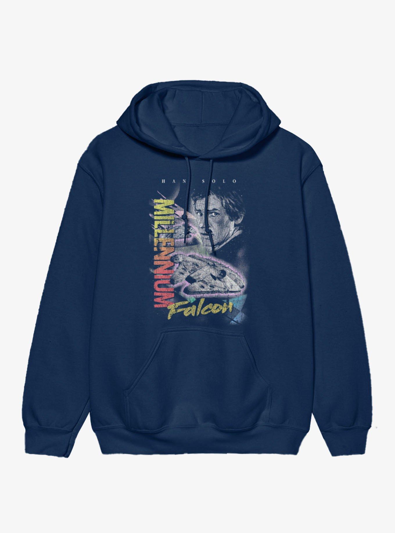 Star Wars Han Solo Millenium Falcon Collage Hoodie