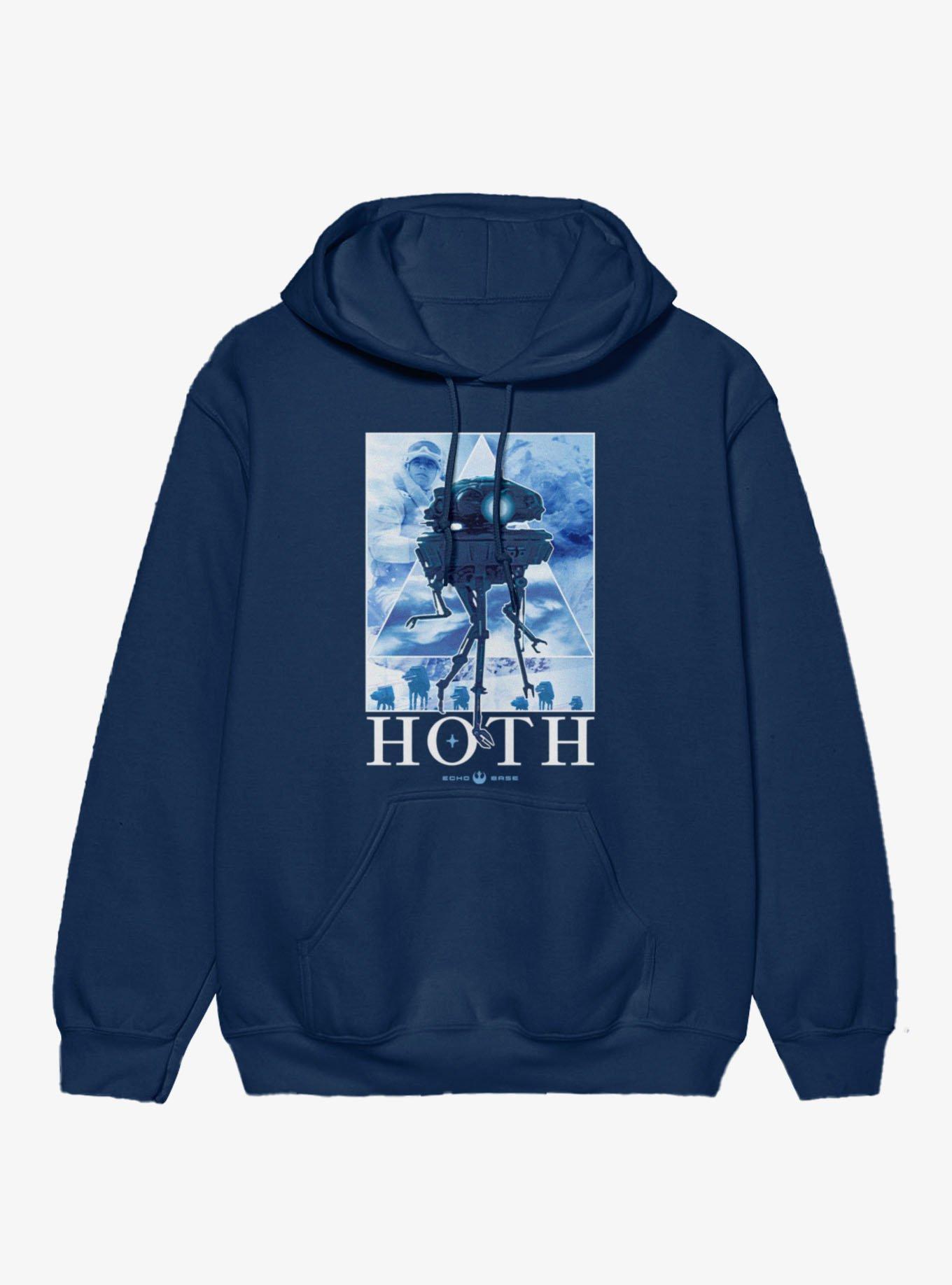 Star Wars Hoth Echo Base Poster Hoodie, , hi-res