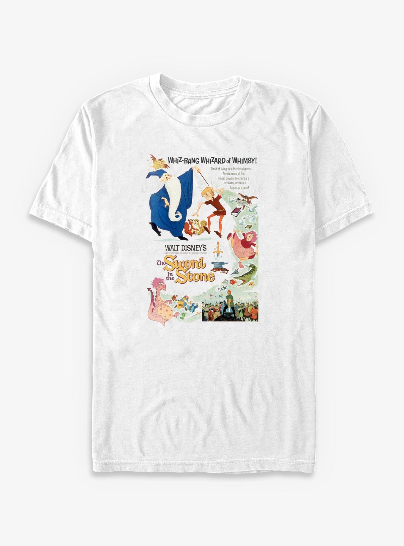 Disney Sword In The Stone Poster Big & Tall T-Shirt, , hi-res