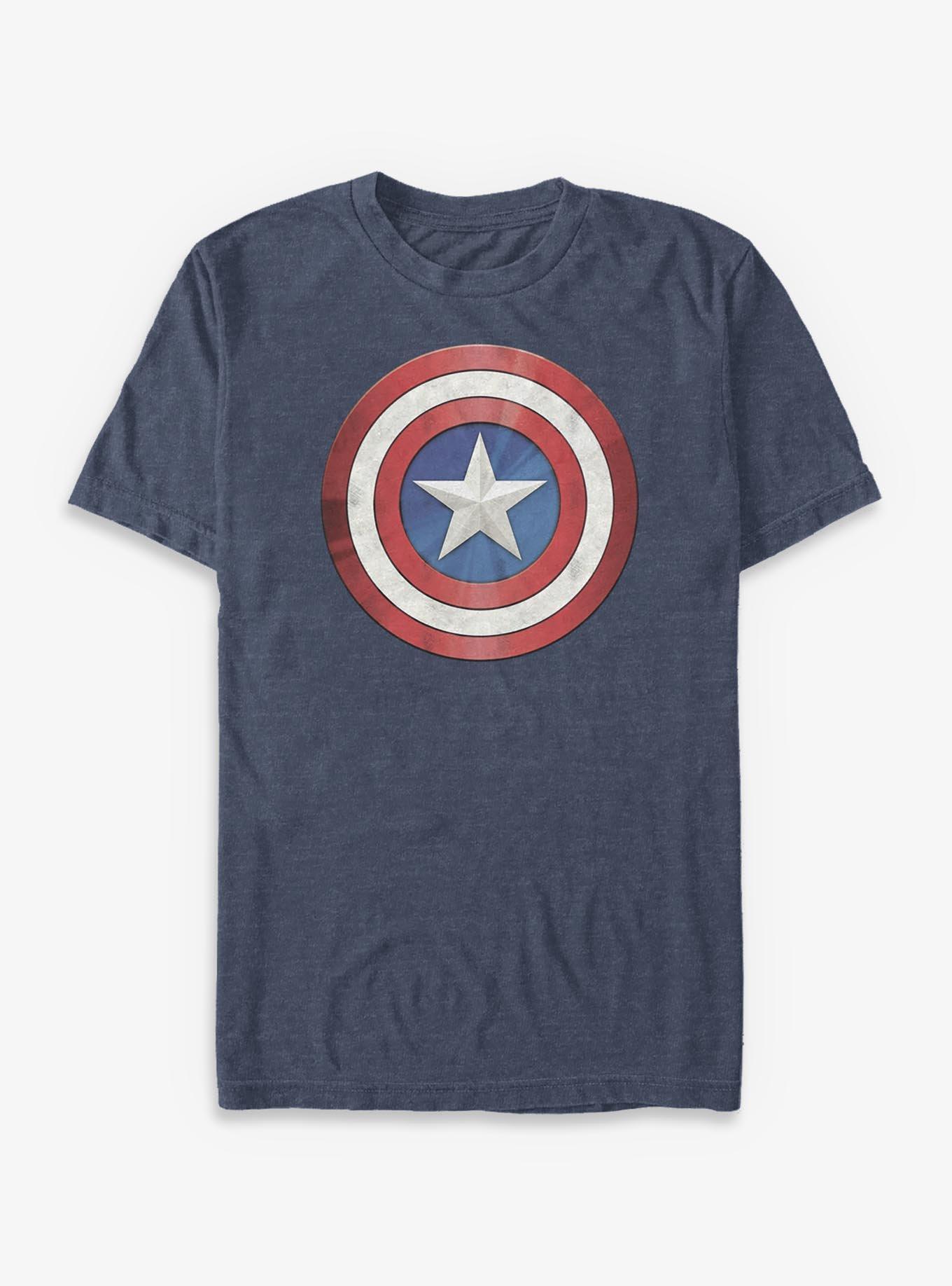 Marvel Caption America Shinyshield Big & Tall T-Shirt, , hi-res