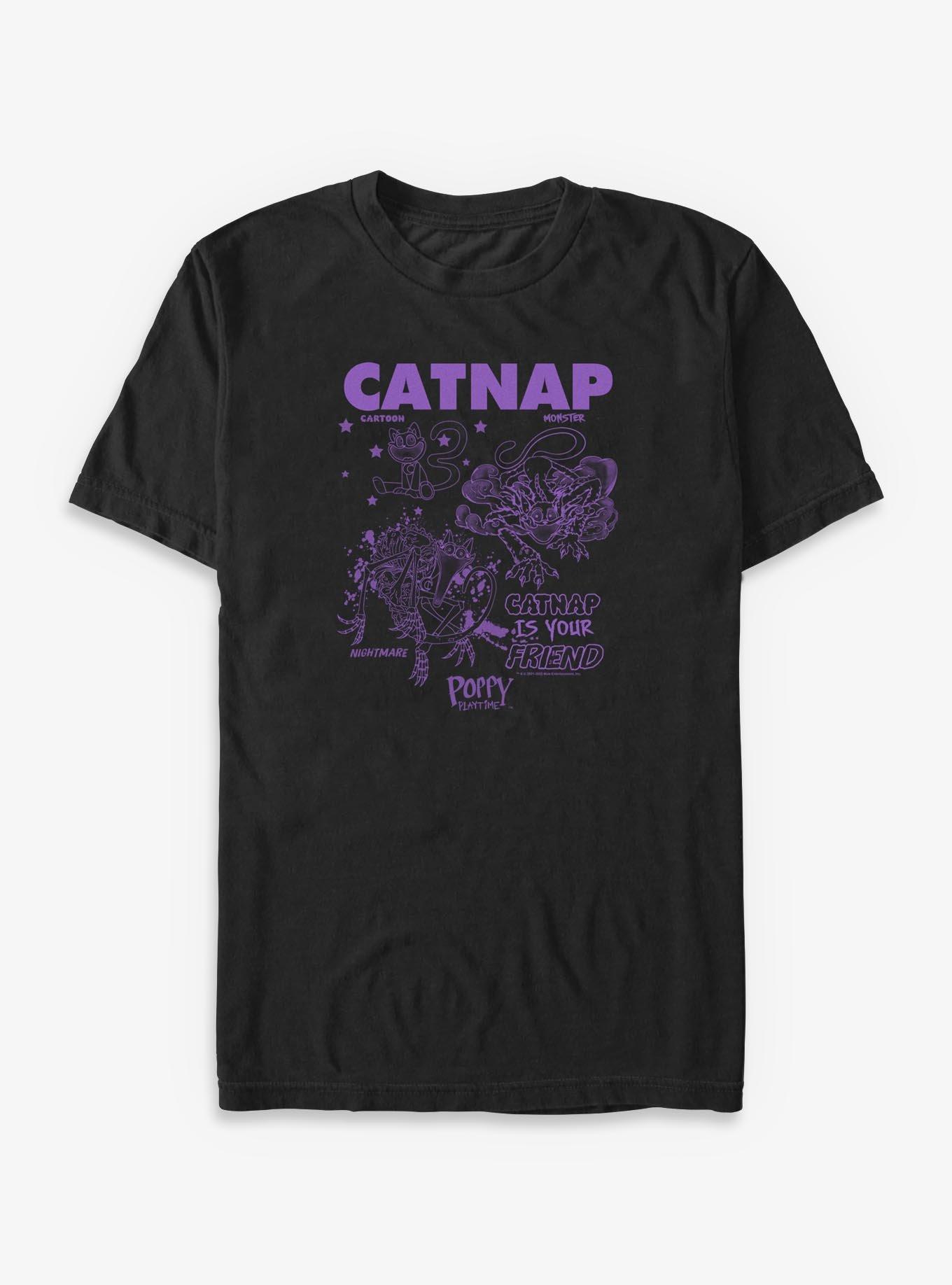 Poppy Playtime Catnap Is Your Friend Big & Tall T-Shirt, , hi-res