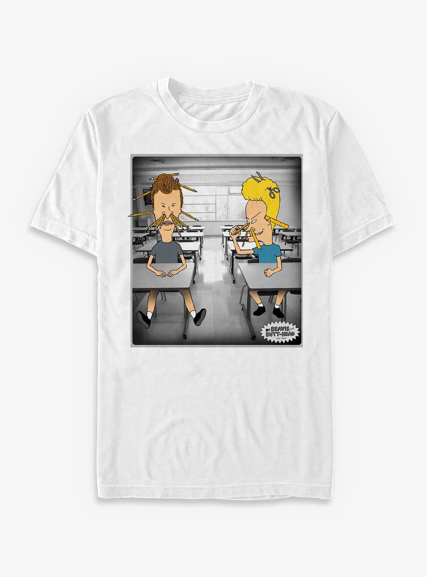 Beavis and Butthead Schools For Learning Big & Tall T-Shirt, , hi-res