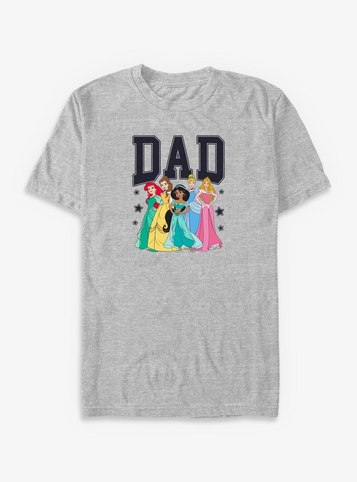 Disney Princesses Dad Collegiate Family Set Big & Tall T-Shirt, , hi-res