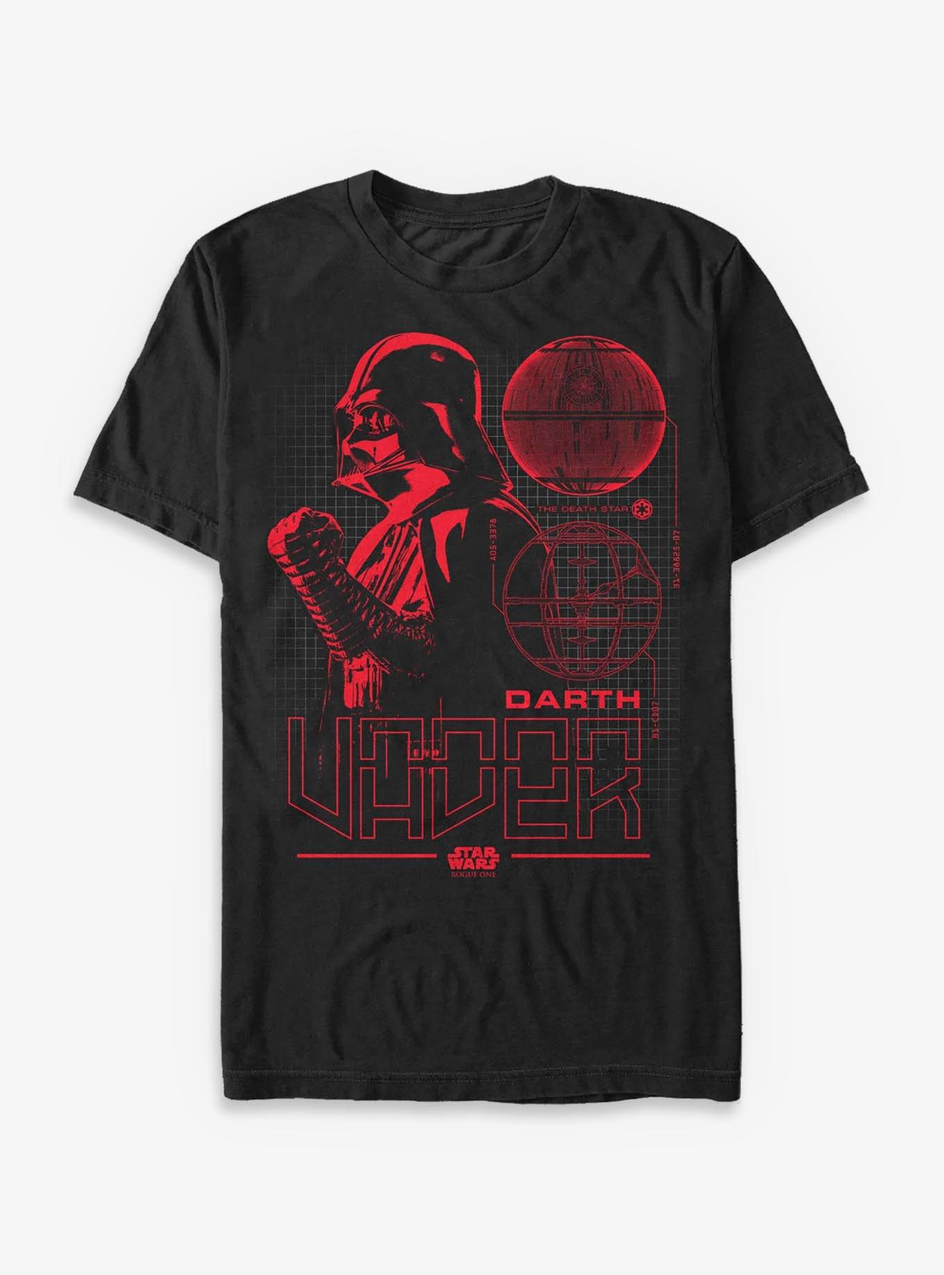 Star War Rogue One Darth Vader Technological Terror Big & Tall T-Shirt, , hi-res