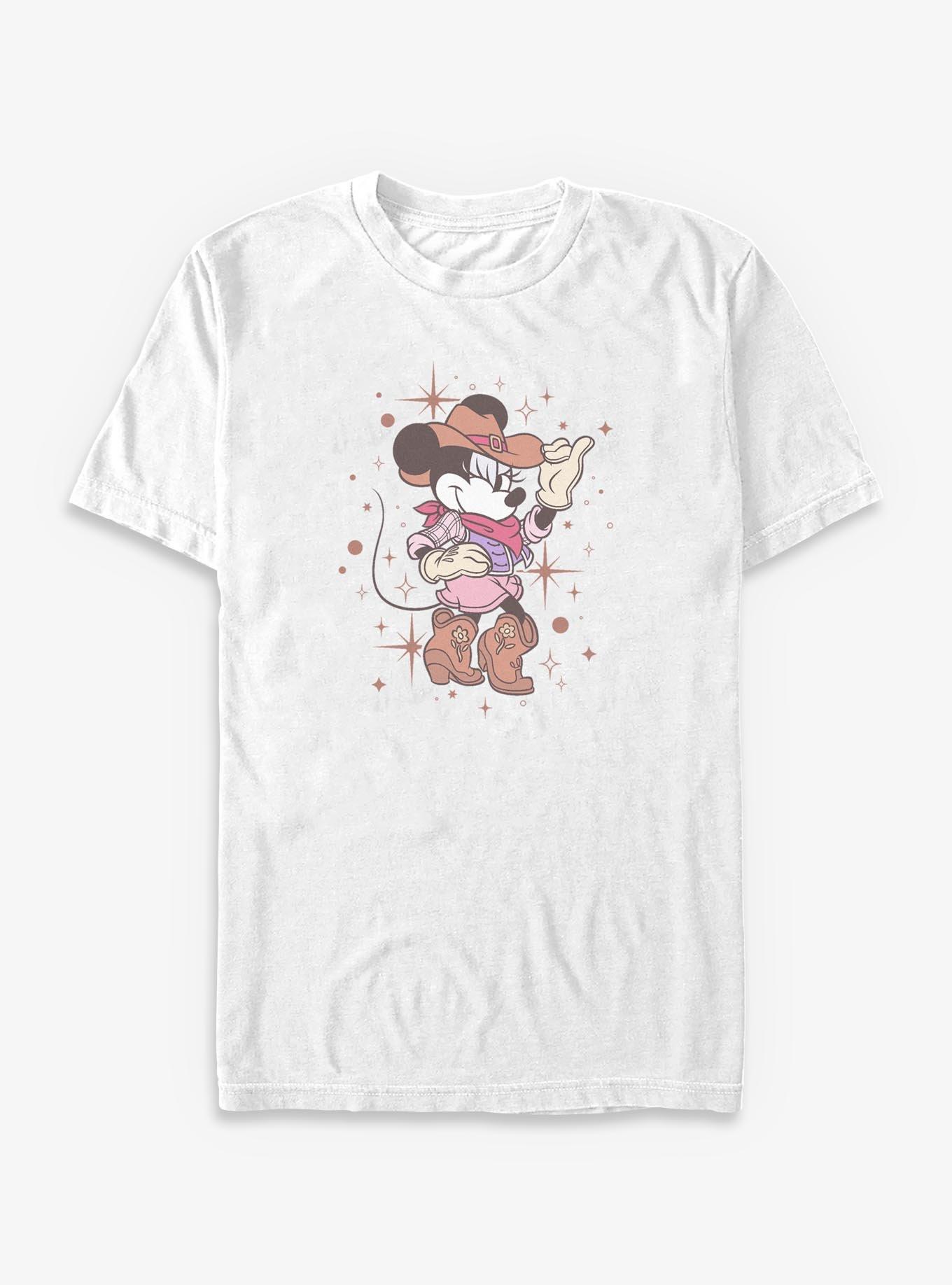 Disney Minne Mouse Cowgirl Minnie Big & Tall T-Shirt, WHITE, hi-res