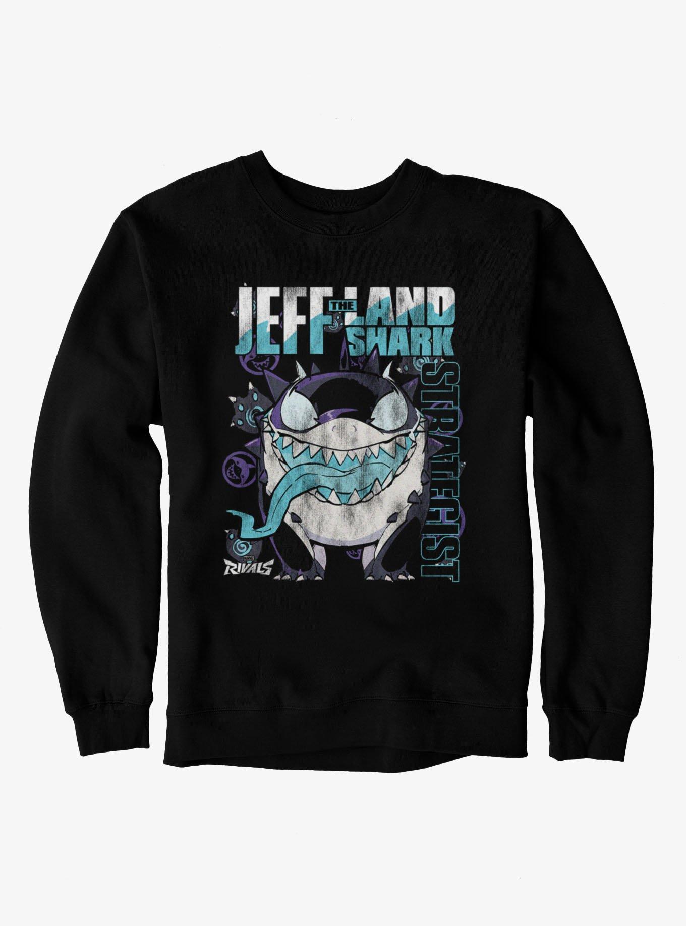 Marvel Rivals Jeff The Land Shark Symbiote Facing Sweatshirt, , hi-res