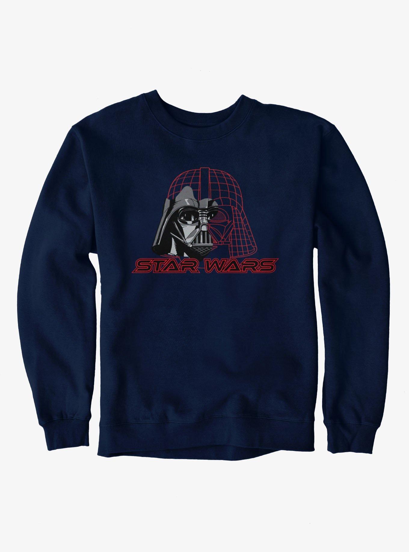 Star Wars Darth Vader Helmet Geometry Sweatshirt, , hi-res