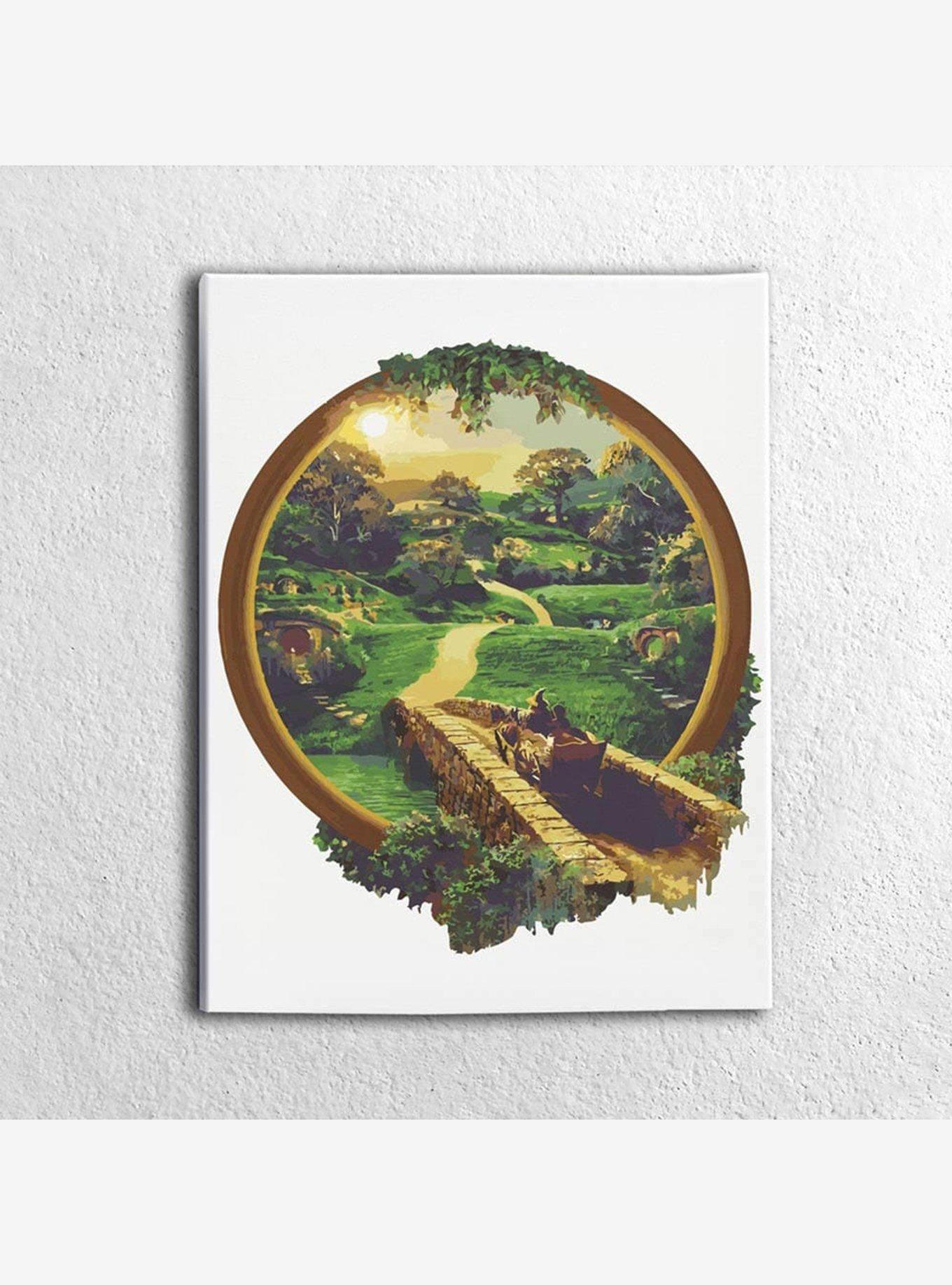 The Lord of the Rings Road To The Shire Paint By Numbers Kit