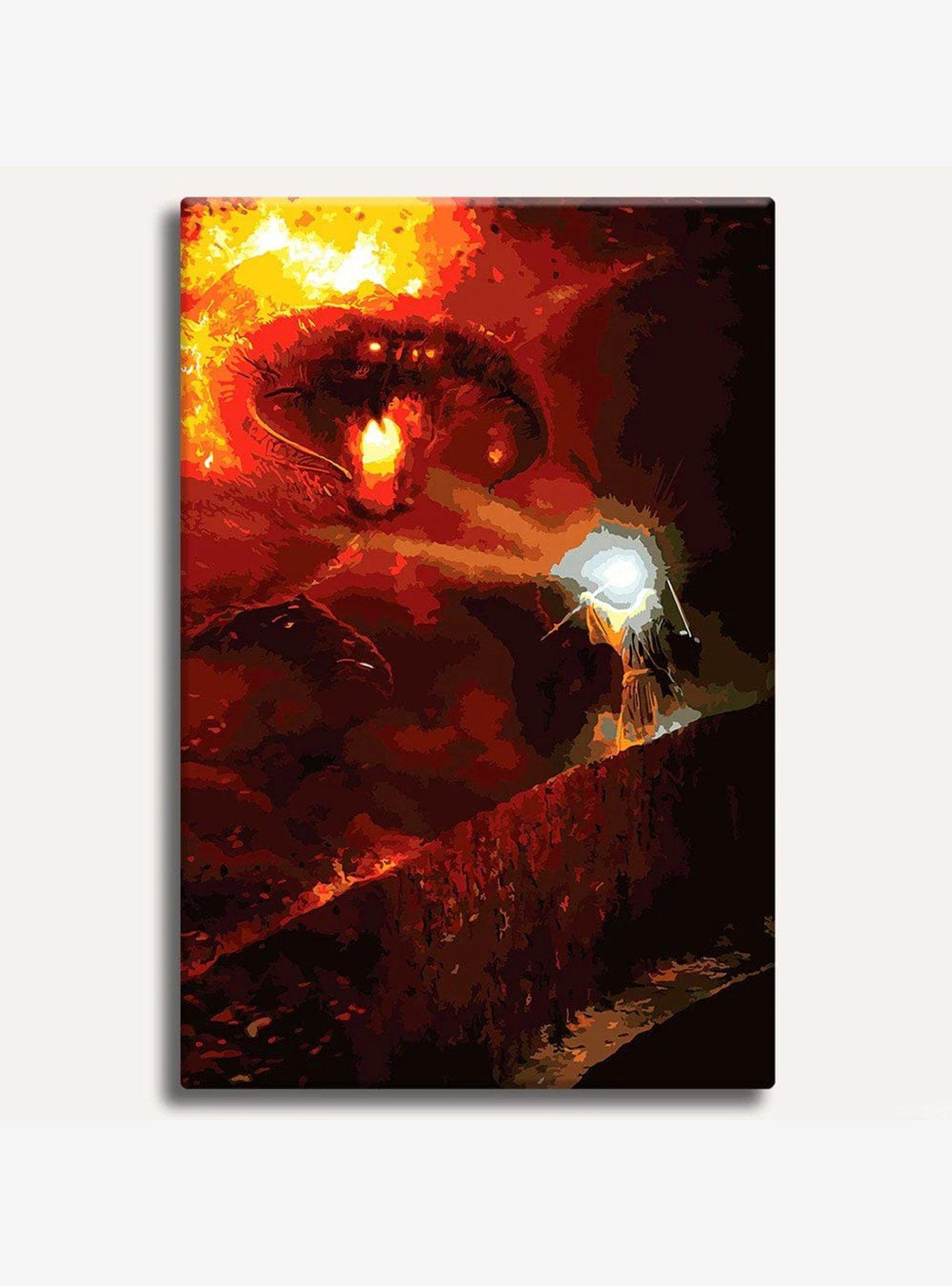 The Lord of the Rings Balrog & Gandalf Paint By Numbers Kit, , hi-res