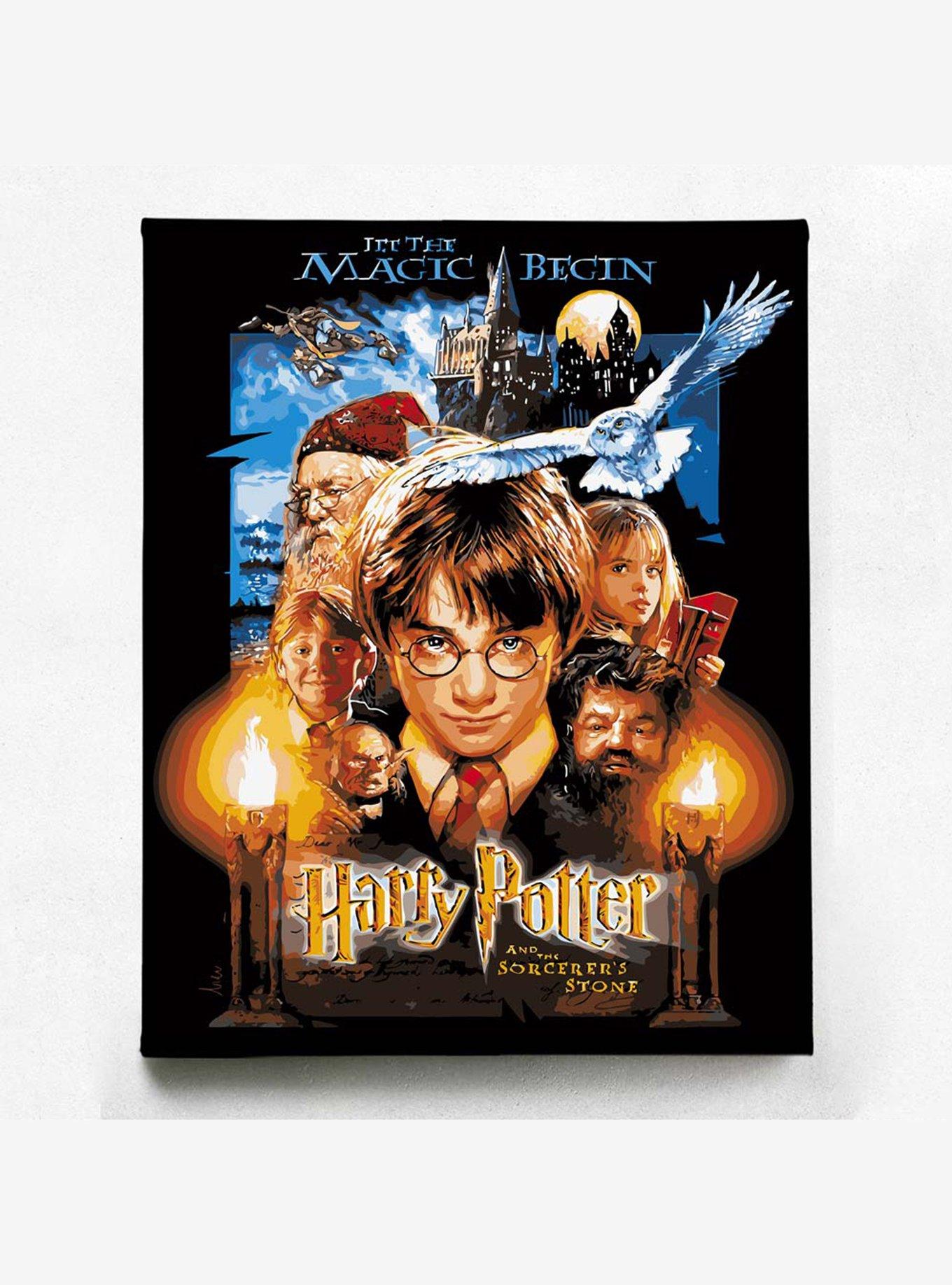 Harry Potter and the Sorcerer's Stone Film Poster Paint By Numbers Kit