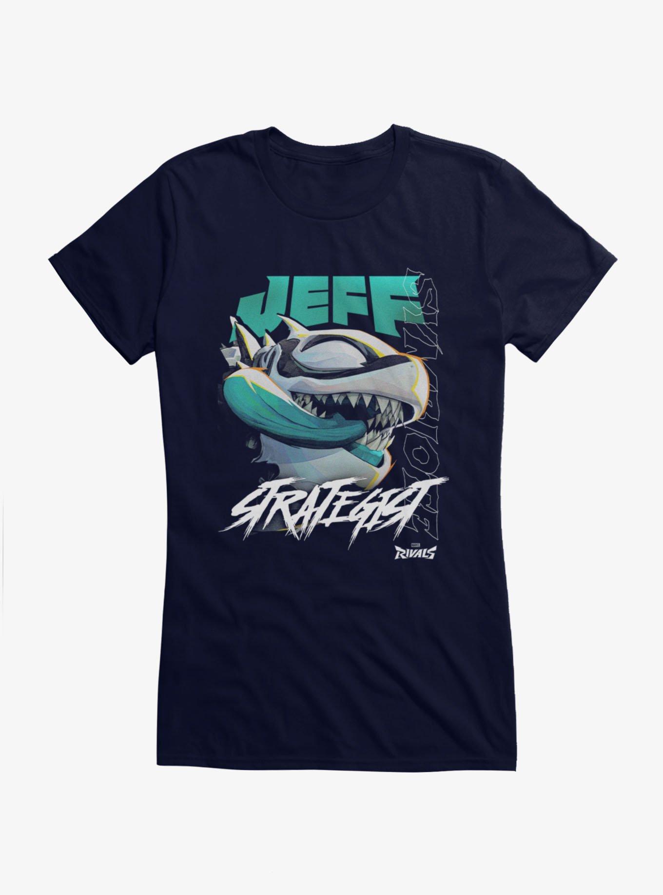 Marvel Rivals Jeff The Land Shark Symbiote Strategist Girls T-Shirt, , hi-res