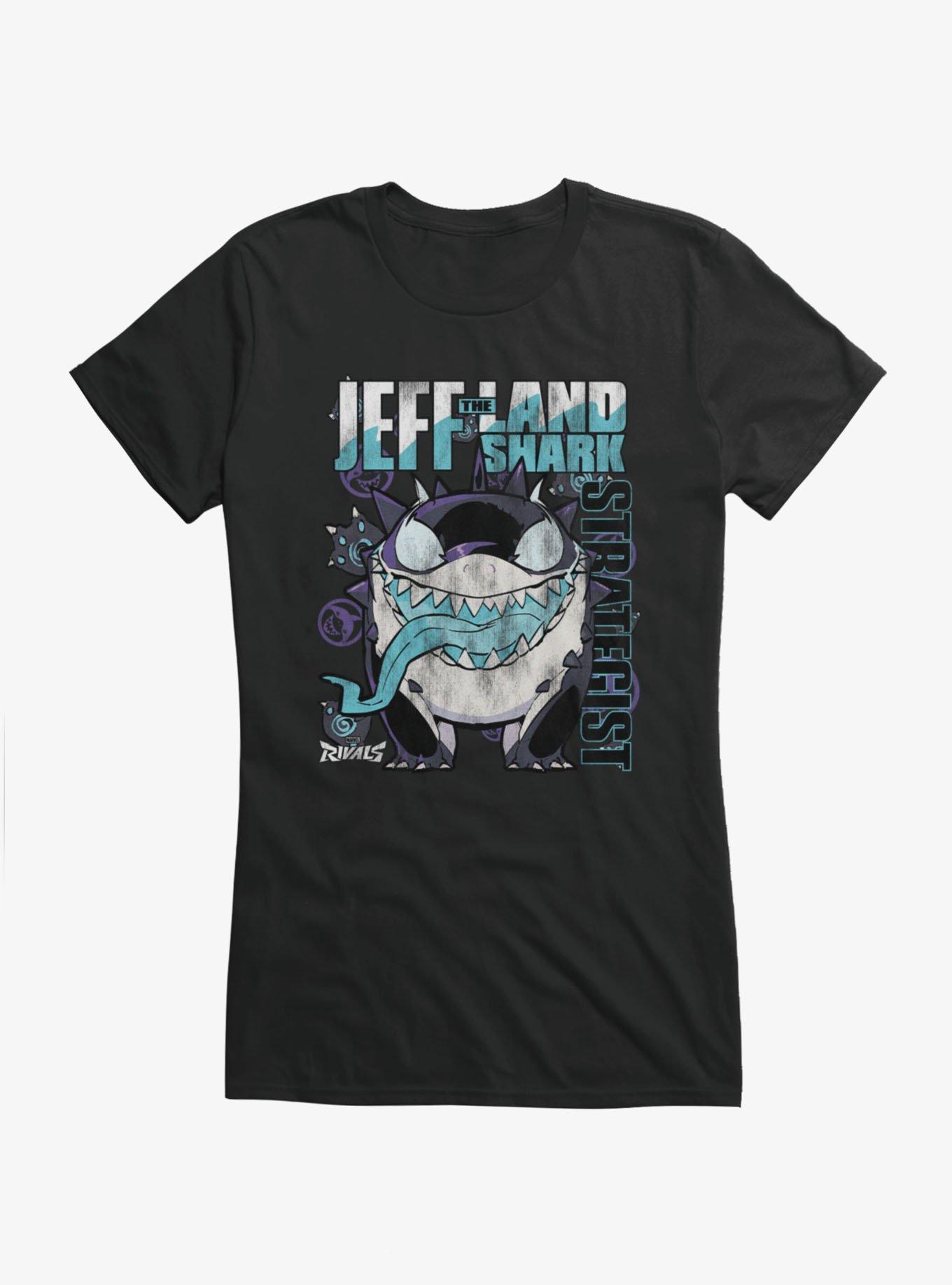 Marvel Rivals Jeff The Land Shark Symbiote Facing Girls T-Shirt, , hi-res