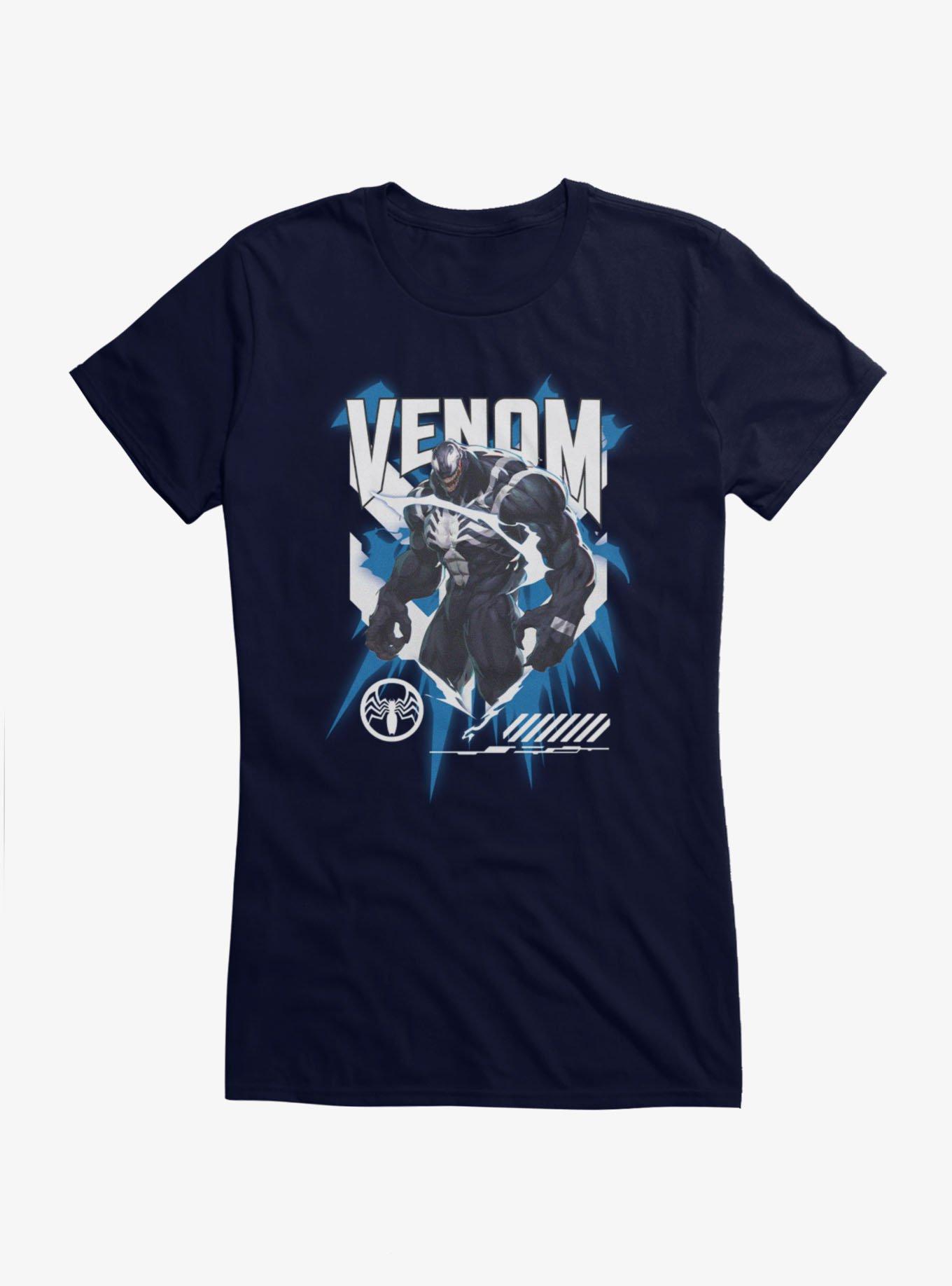 Marvel Rivals Venom Action Splash Girls T-Shirt, , hi-res