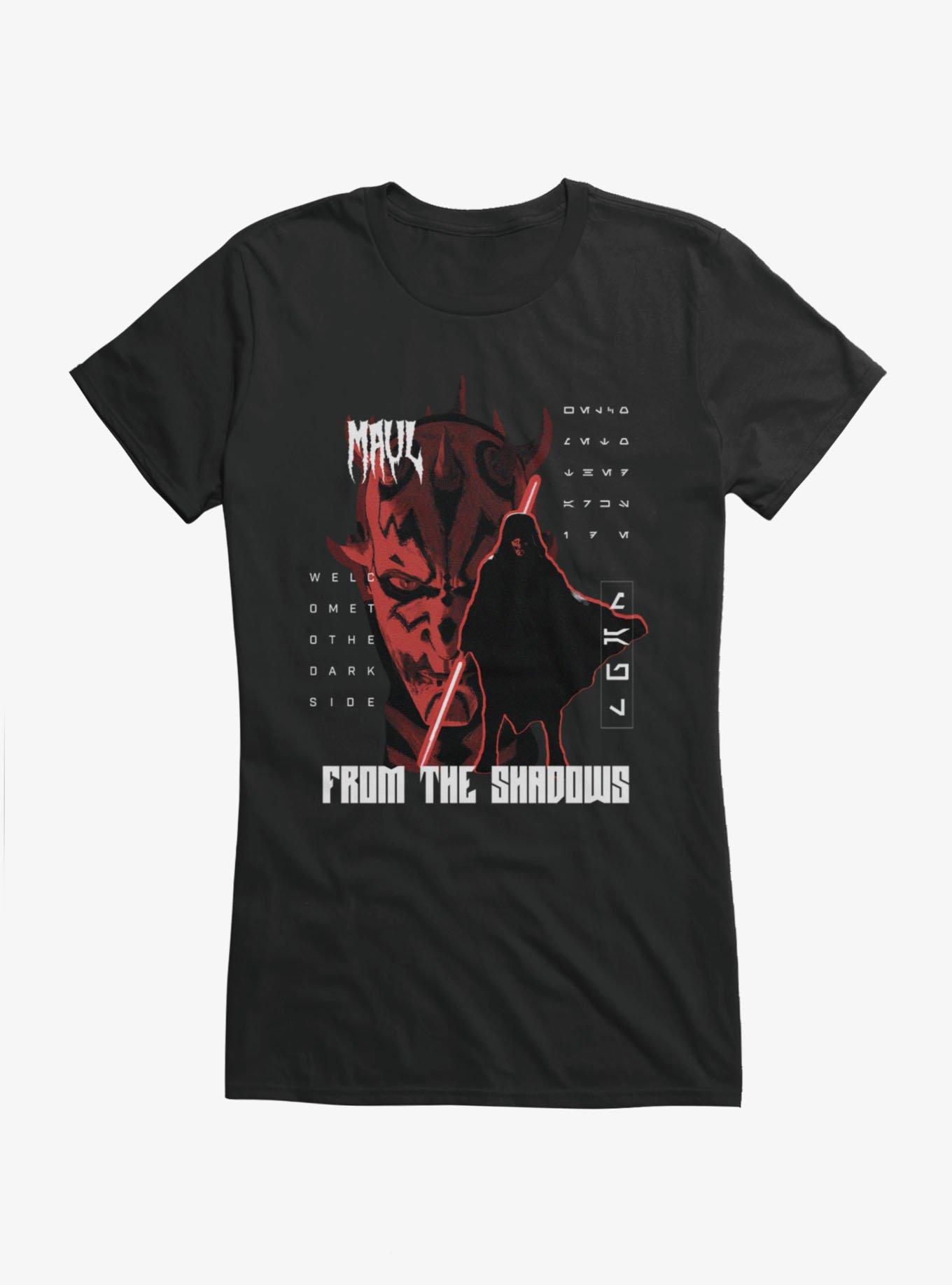 Star Wars: Maul - Shadow Lord From The Shadows Girls T-Shirt Hot Topic Exclusive, , hi-res