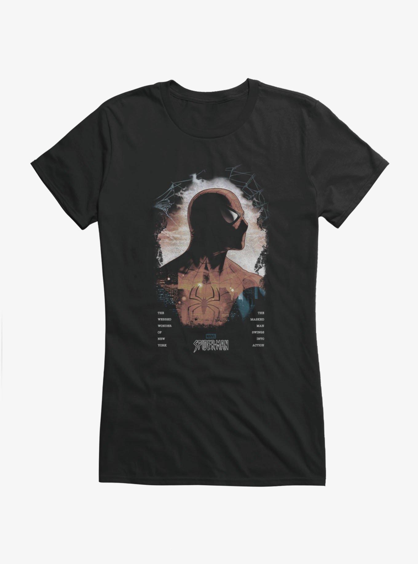 Marvel Amazing Spider-Man City Portrait Girls T-Shirt, , hi-res