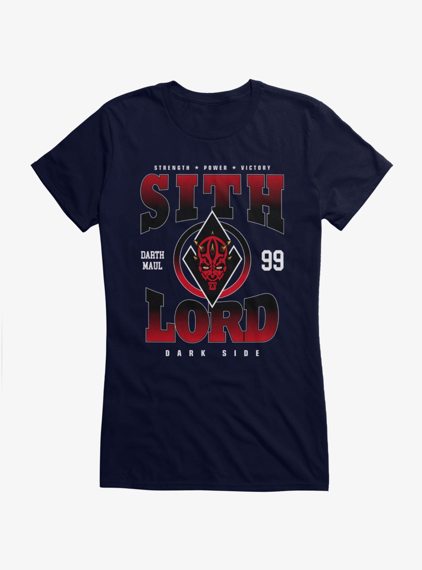 Star Wars Maul Sith Lord Sports Logo Girls T-Shirt, , hi-res