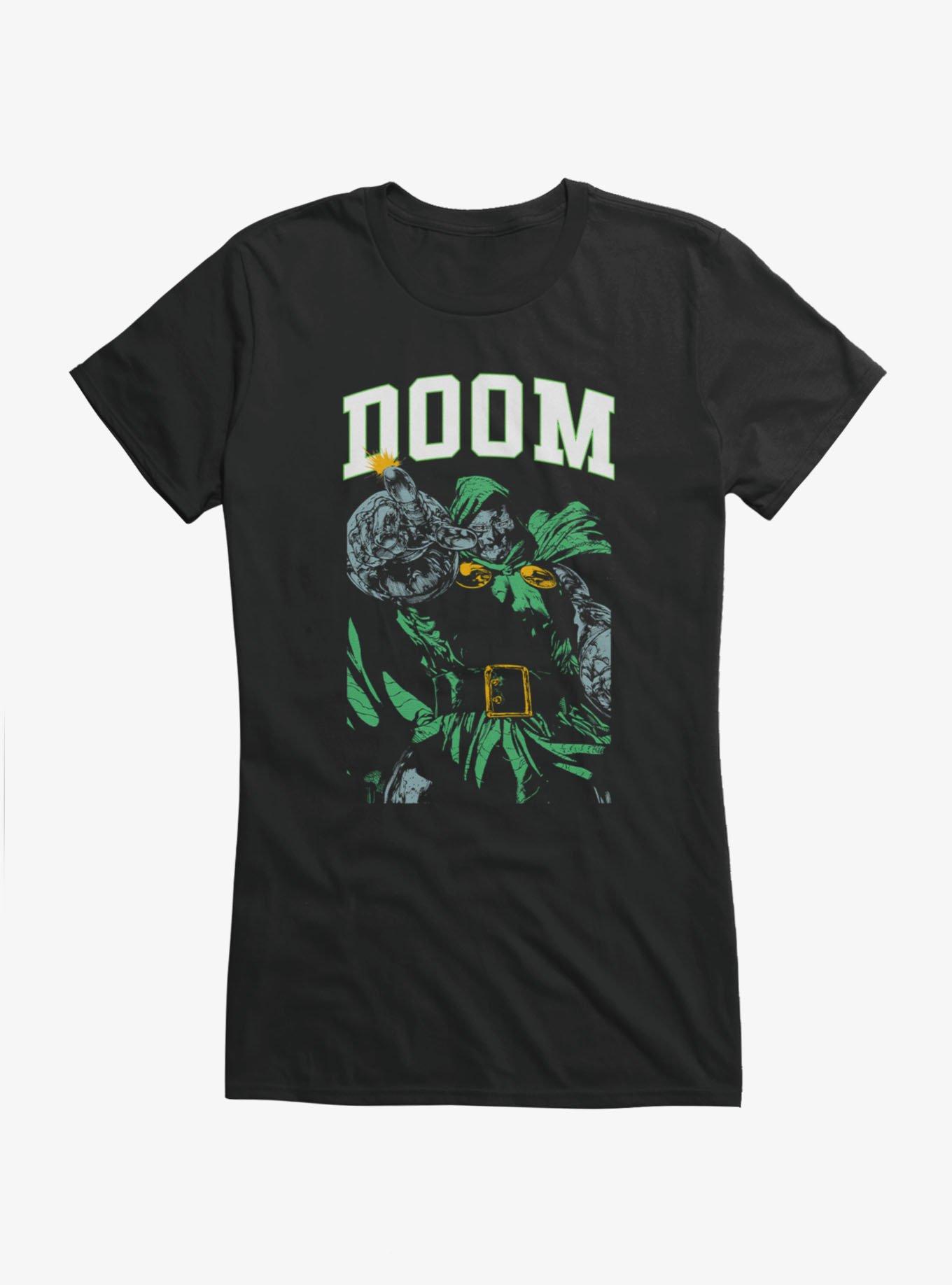 Marvel Comics Doctor Doom Power Stance Girls T-Shirt, , hi-res