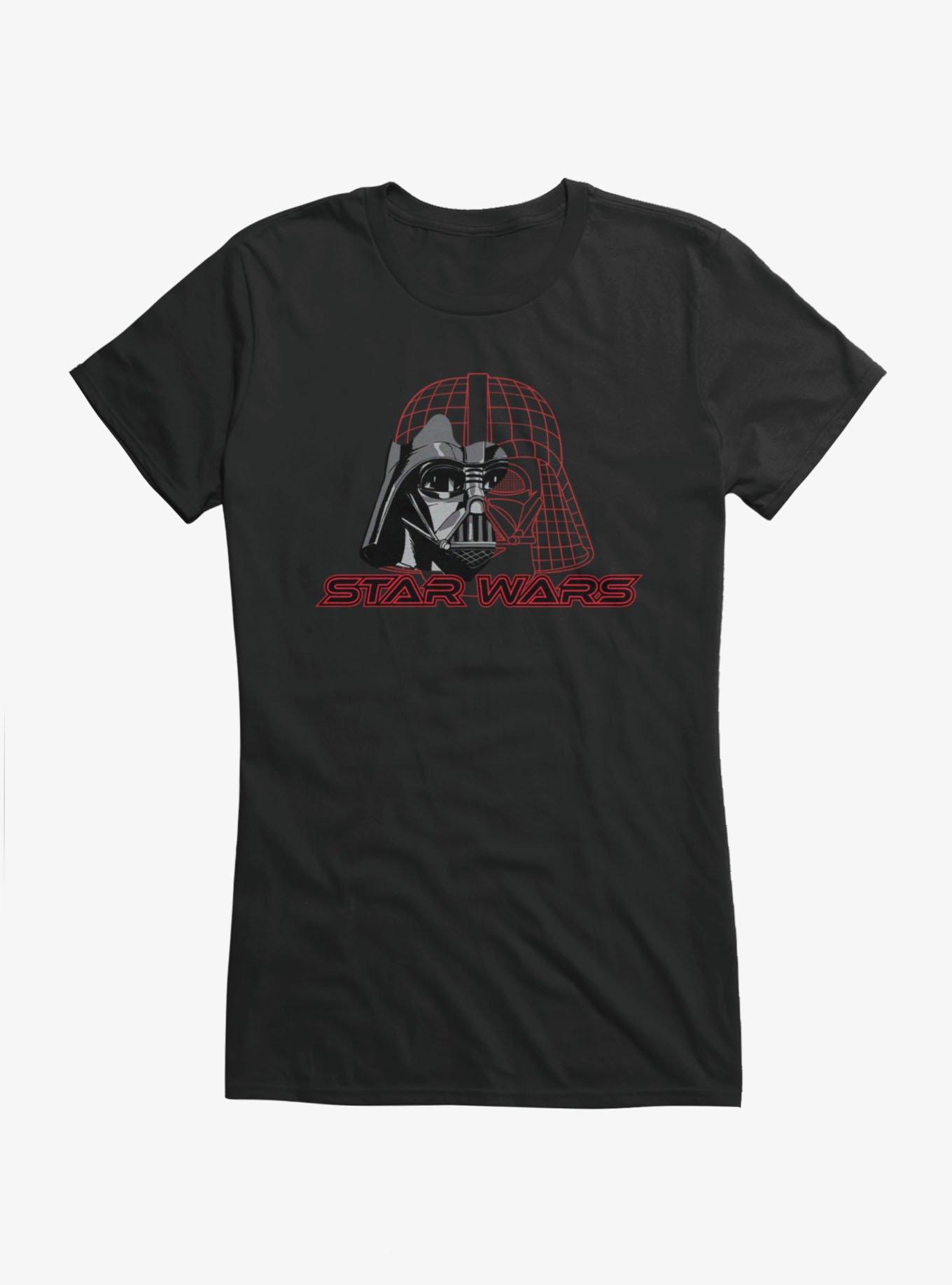 Star Wars Darth Vader Helmet Geometry Girls T-Shirt, , hi-res