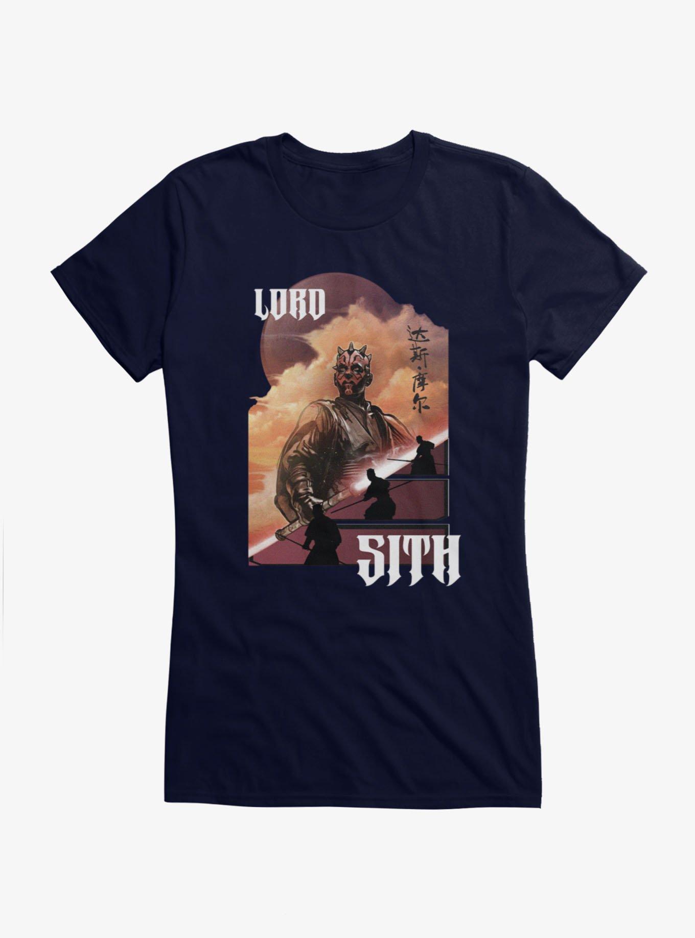Star Wars Lord Sith Maul Girls T-Shirt Hot Topic Exclusive, , hi-res