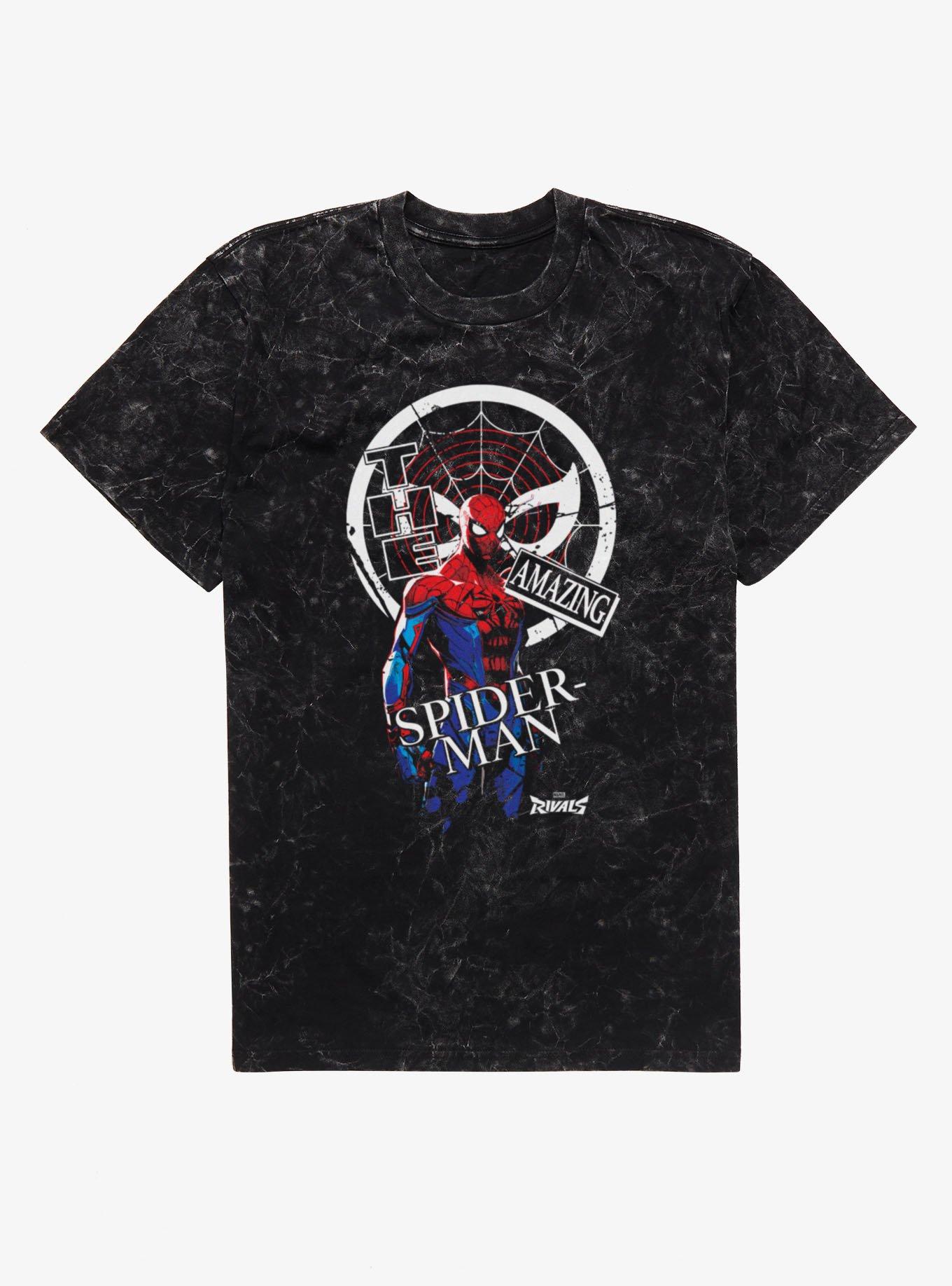 Marvel Rivals Amazing Spider-Man Spidey Sense Mineral Wash T-Shirt, , hi-res