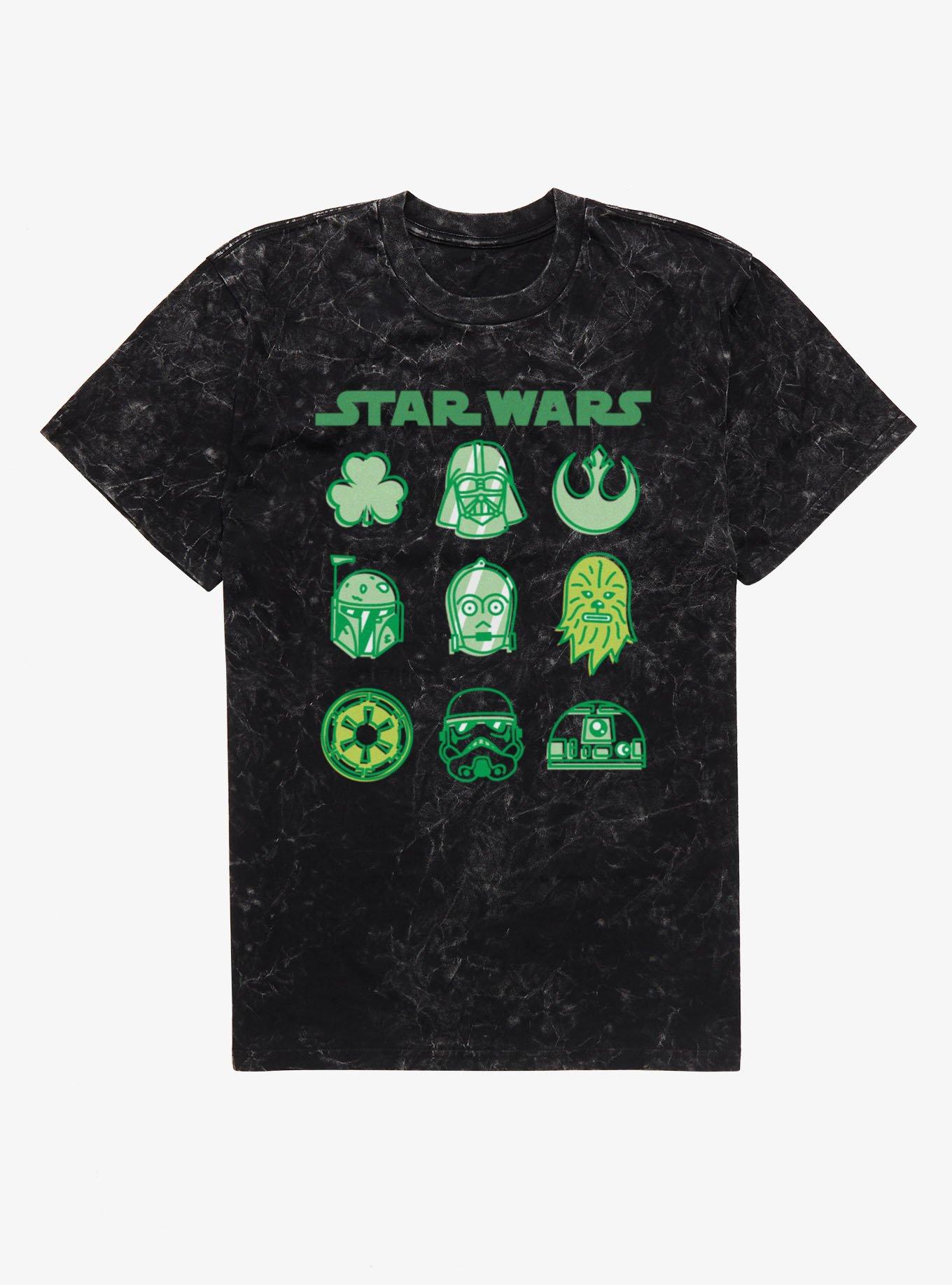Star Wars St. Patrick's Lucky Icons T-Shirt, , hi-res