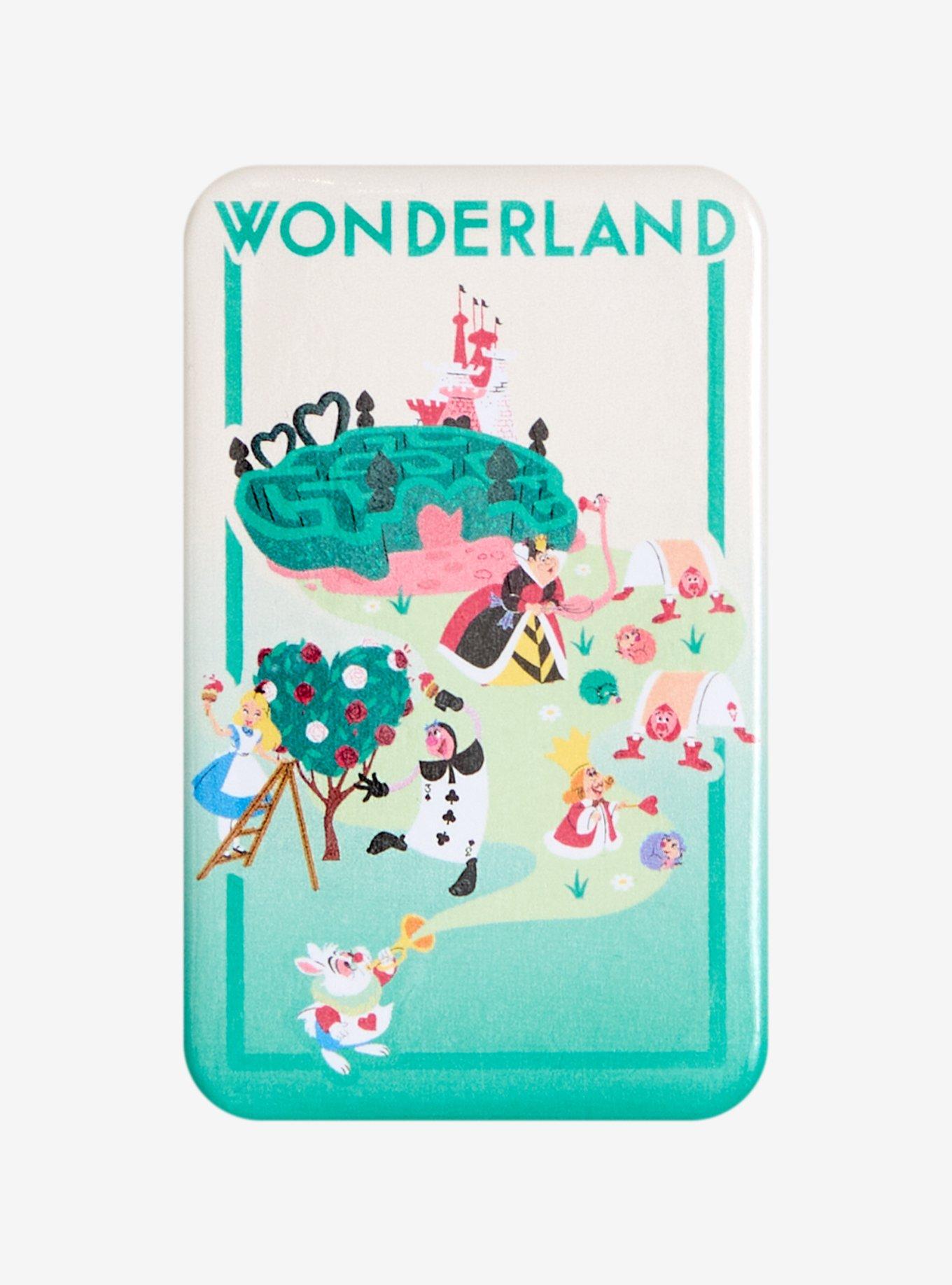 Disney Alice In Wonderland Queen Court Rectangular Button, , hi-res