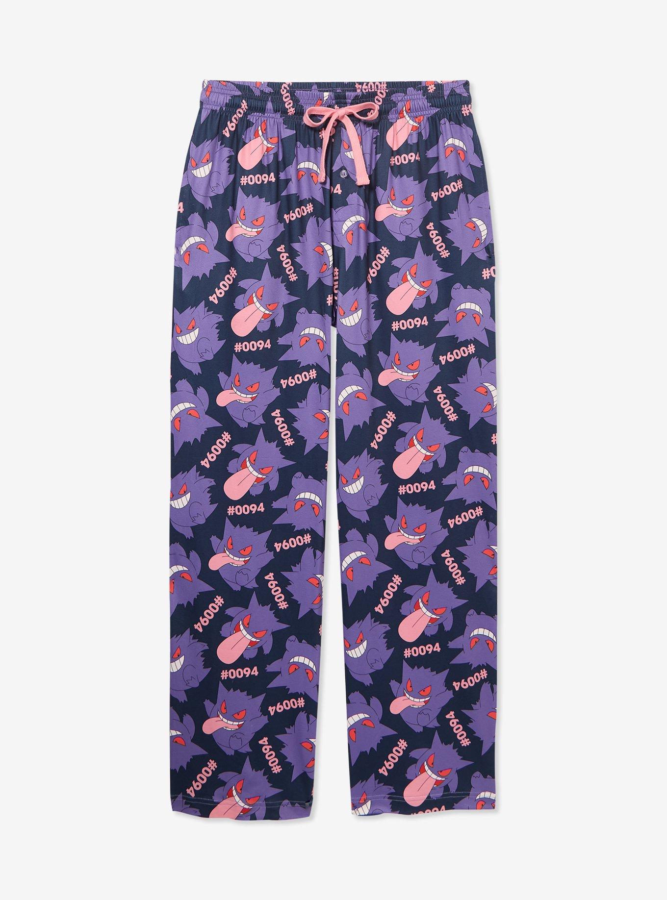 Pok&eacute;mon Gengar Allover Print Sleep Pants - BoxLunch Exclusive, , hi-res