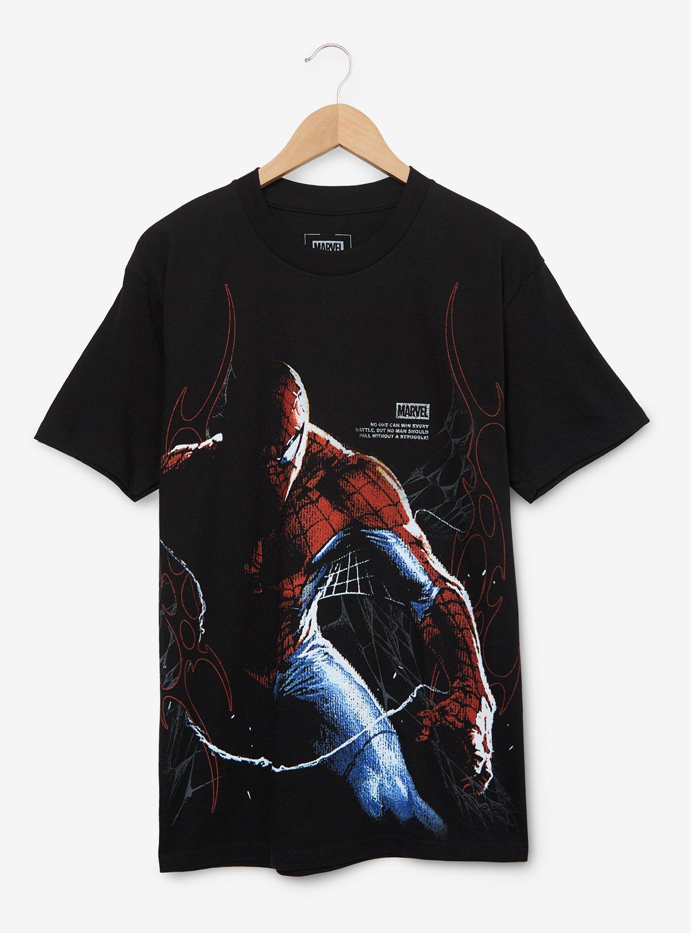 Marvel Spider-Man Shadow T-Shirt &mdash; BoxLunch Exclusive, , hi-res