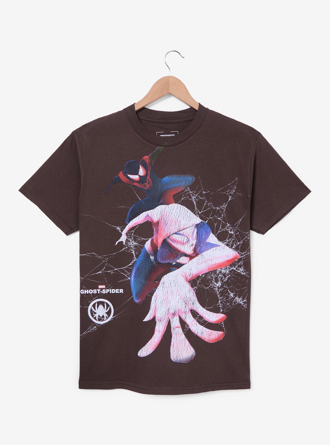 Marvel Spider-Man: Into the Spider-Verse Ghost Spider & Miles Morales T-Shirt - BoxLunch Exclusive, , hi-res