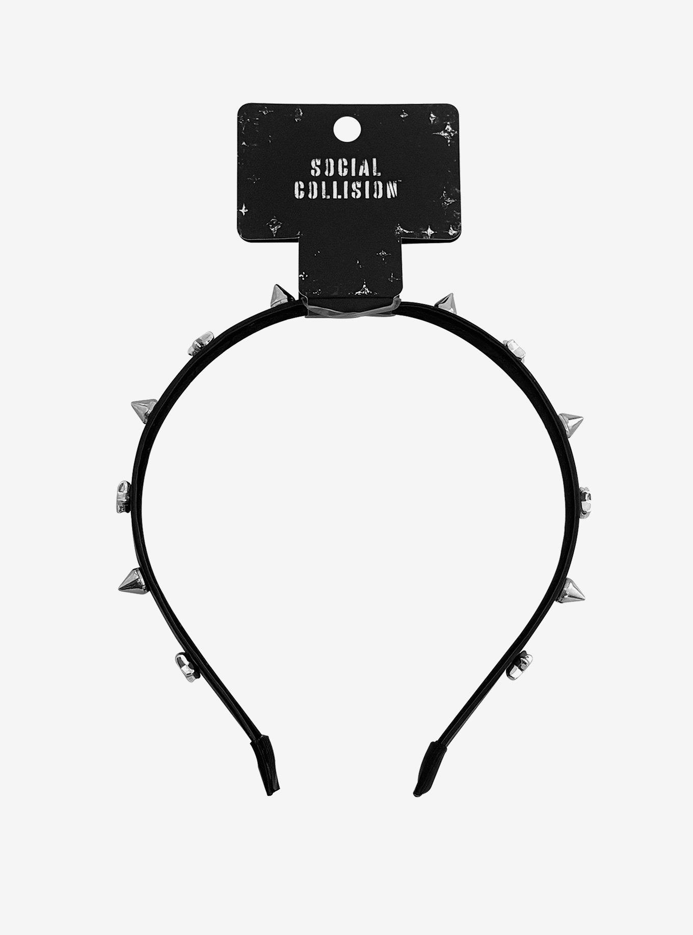 Social Collision Spike Star Headband, , hi-res