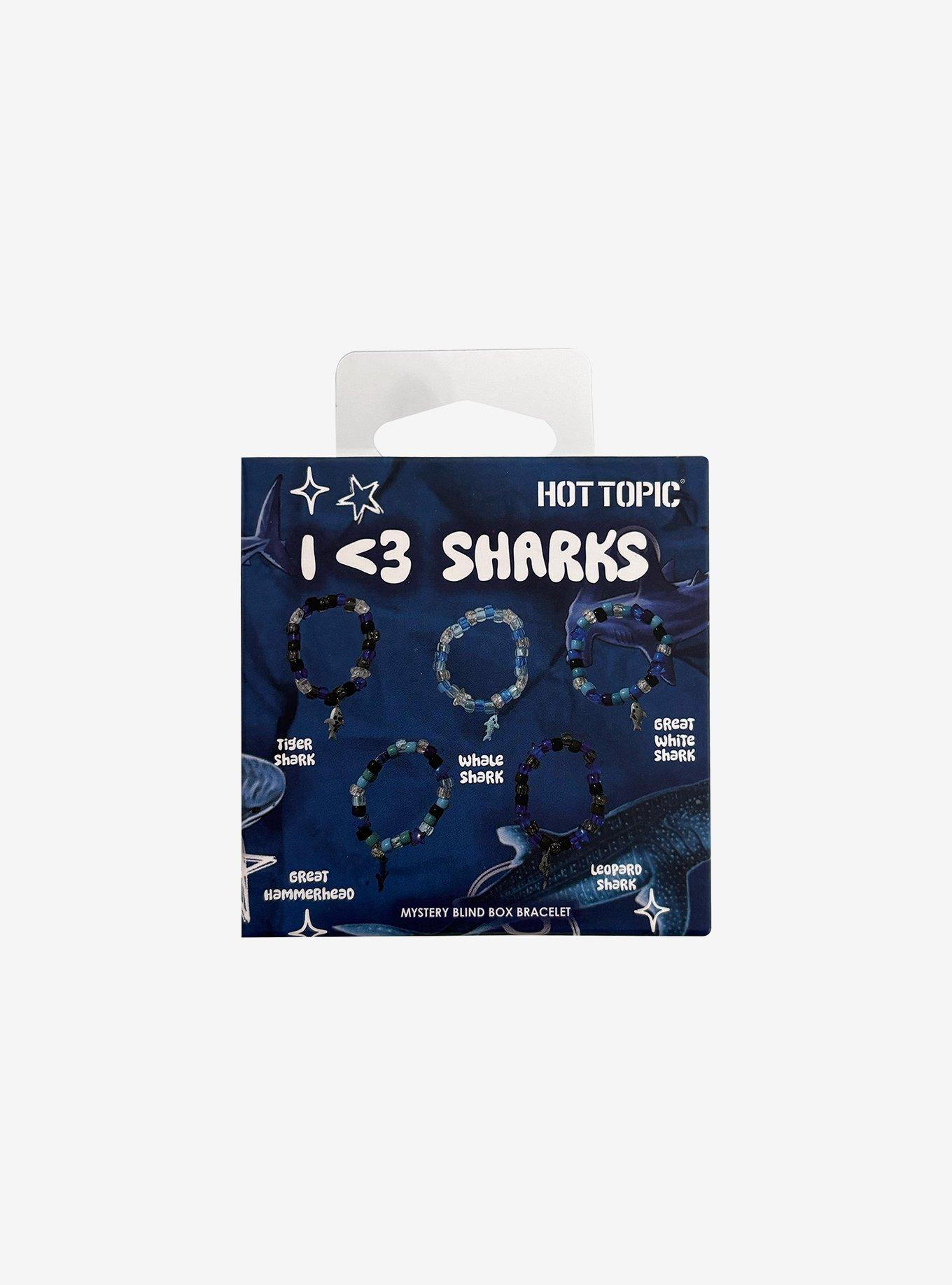 I Love Sharks Blind Box Bead Bracelet, , hi-res