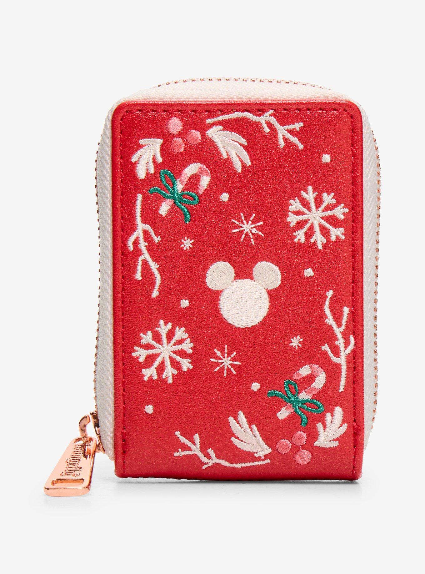 Loungefly Disney Minnie Mouse Candy Cane Wallet, , hi-res