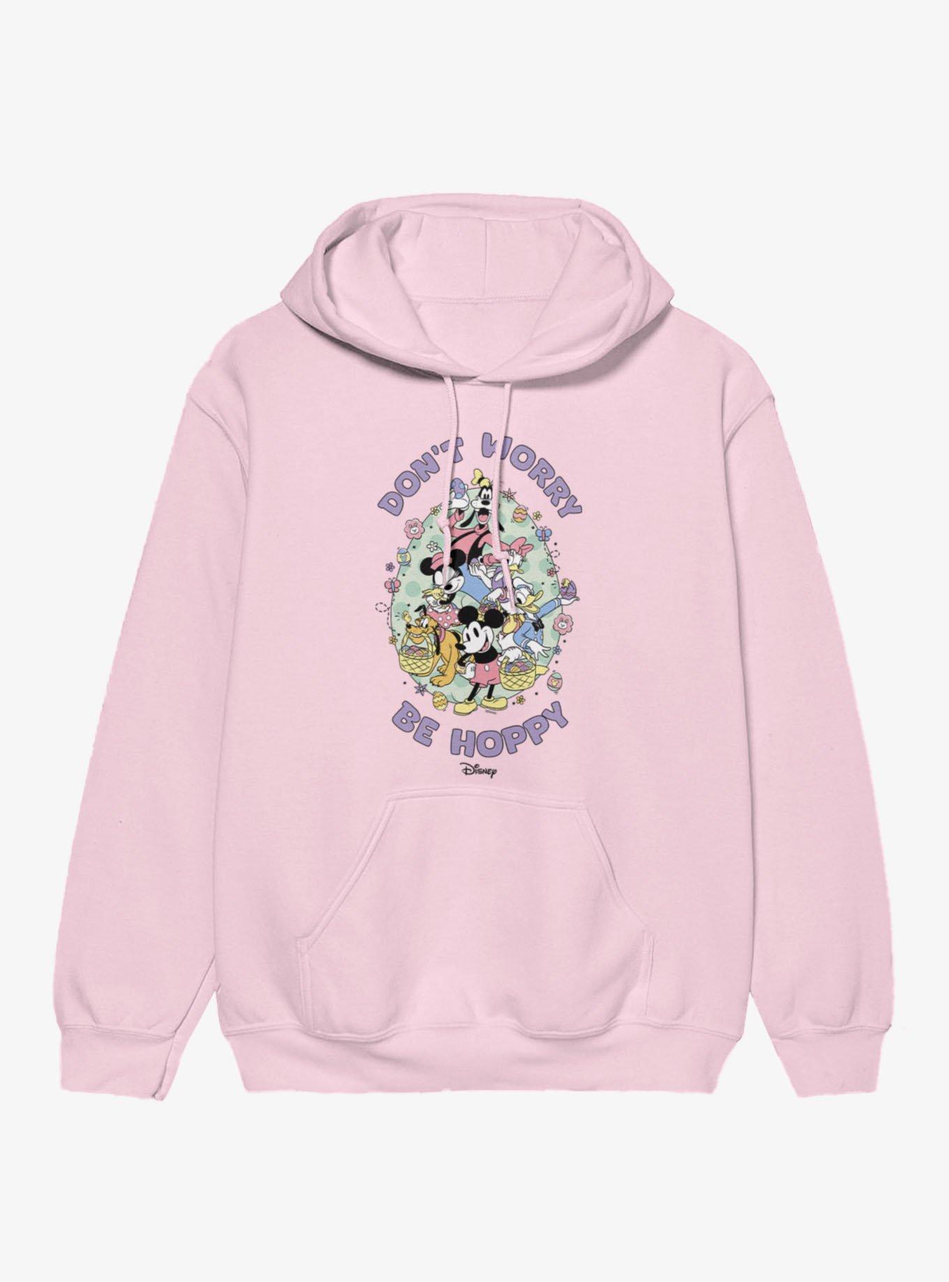 Disney Mickey And Friends Easter Don't Worry Be Hoppy Hoodie, , hi-res